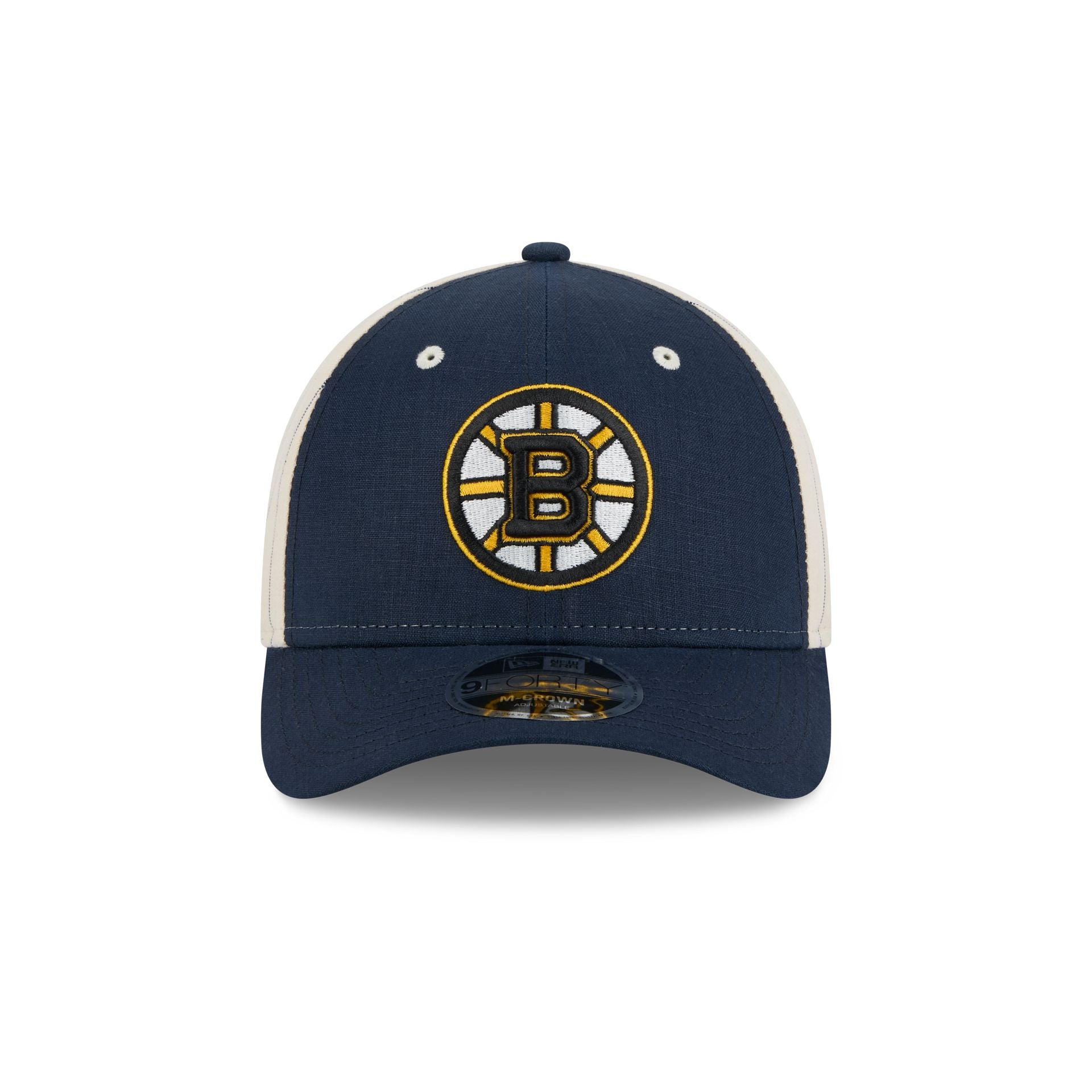 Alternative view of Boston Bruins Linen 9Forty M-Crown Snapback Hat