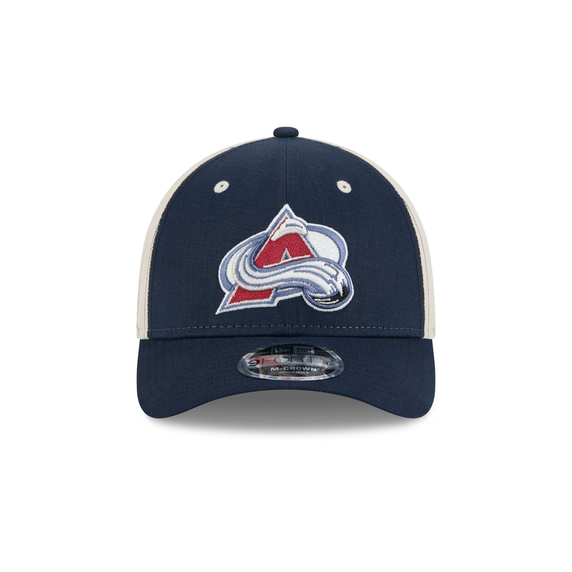 Alternative view of Colorado Avalanche Linen 9Forty M-Crown Snapback Hat