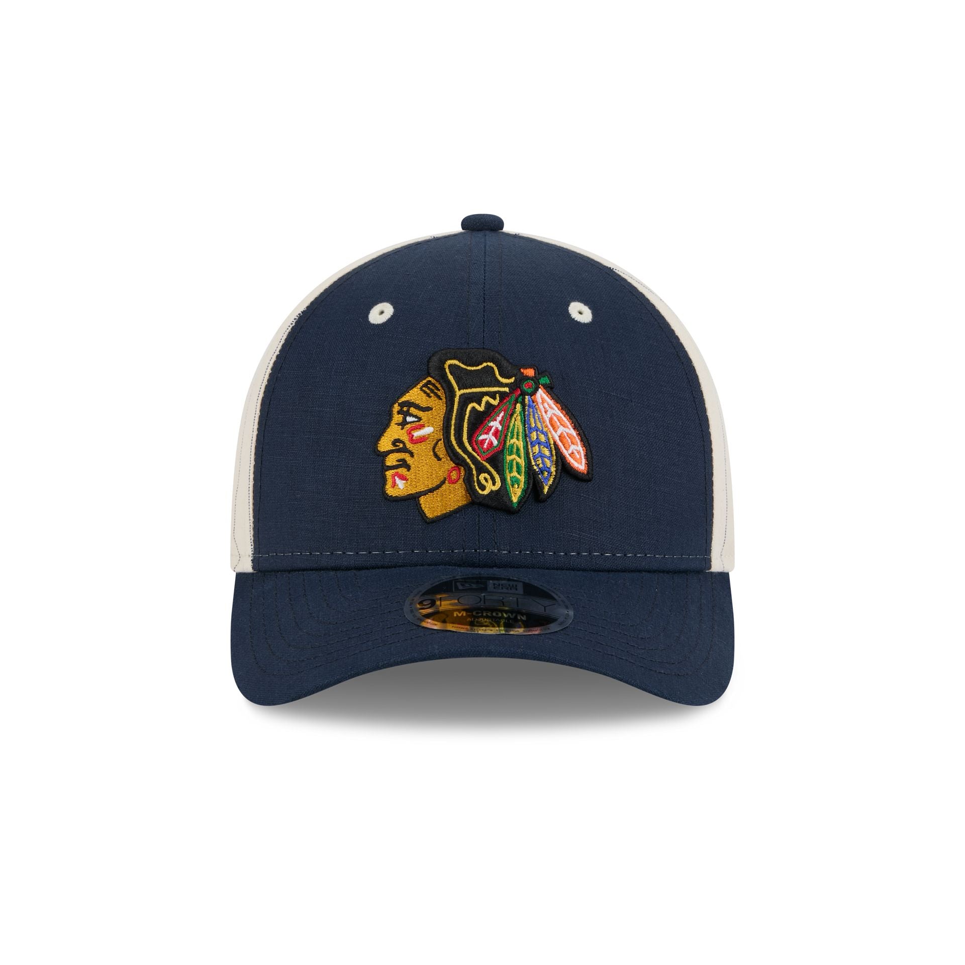 Alternative view of Chicago Blackhawks Linen 9Forty M-Crown Snapback Hat