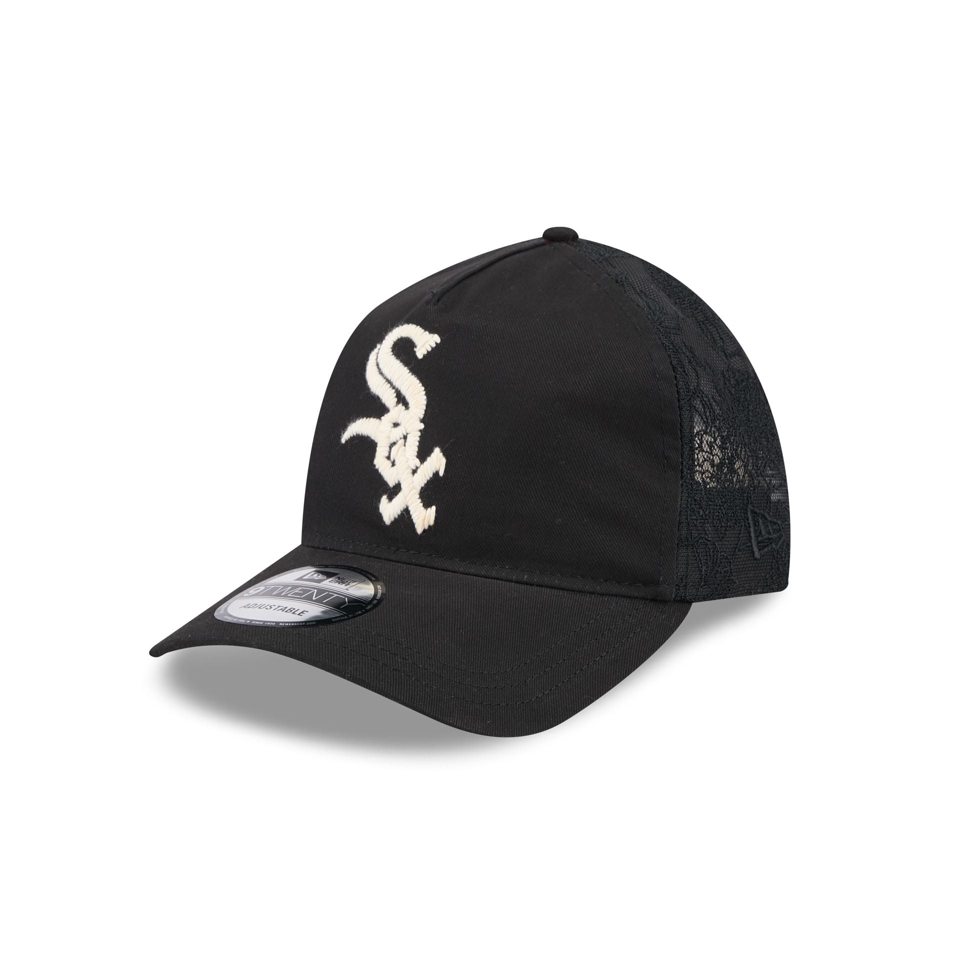 Chicago White Sox Embroidered Mesh 9Twenty A-Frame Adjustable Hat