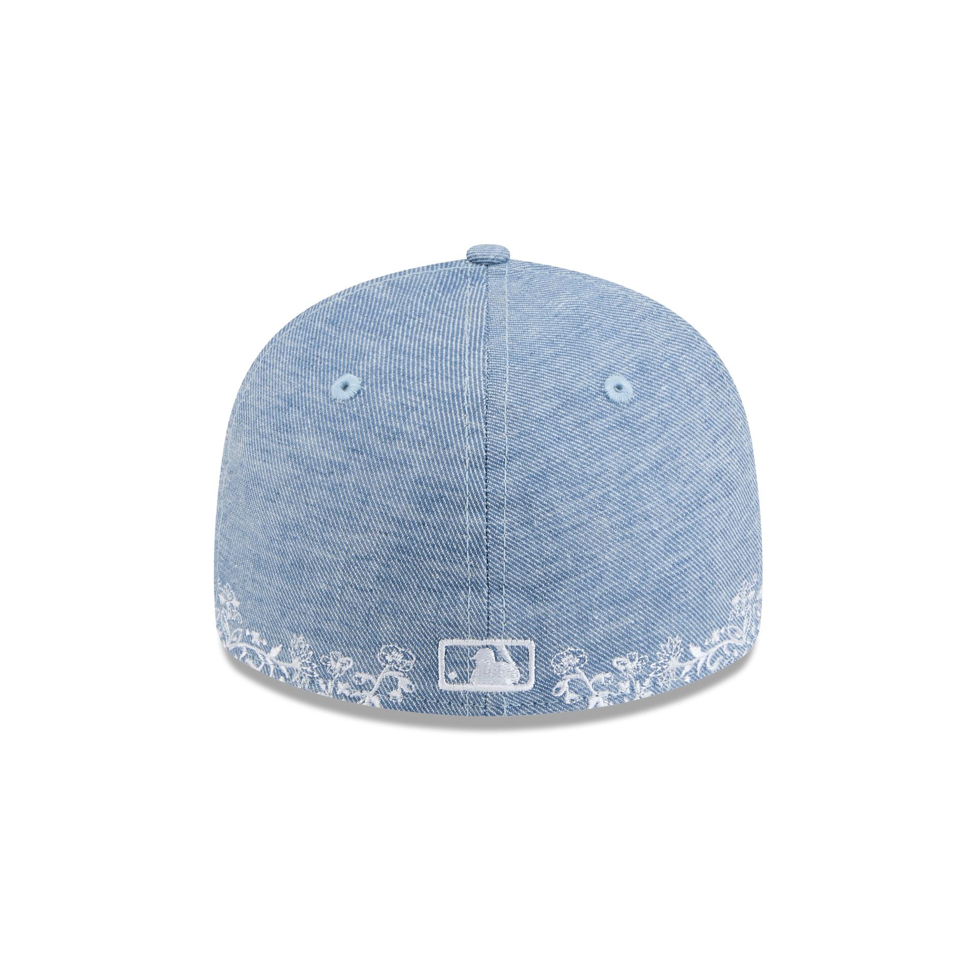 Houston Astros Hand Stitched Chambray Low Profile 59Fifty Fitted Hat - Image 6