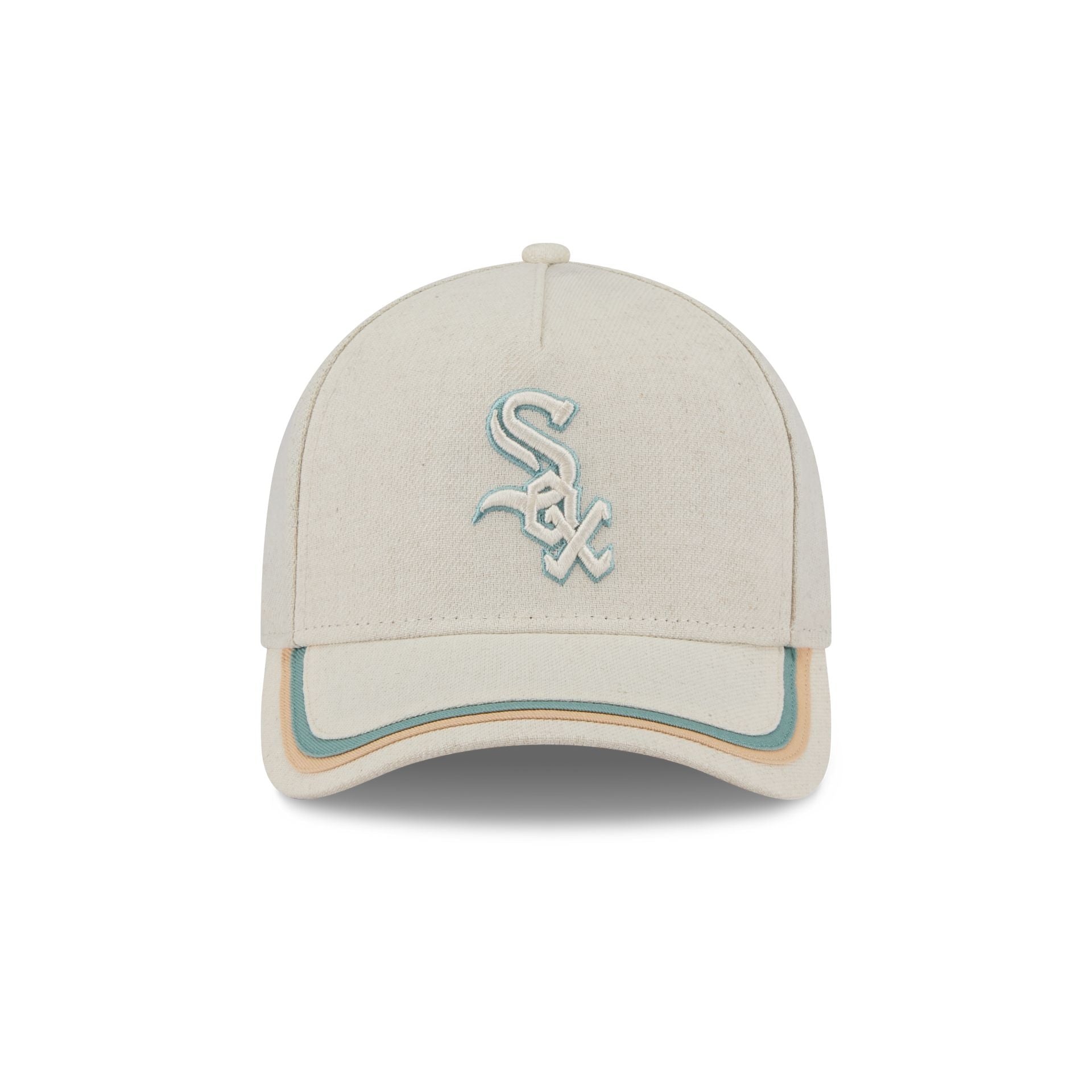 Alternative view of Chicago White Sox Neutral Hemp 9Forty M-Crown A-Frame Adjustable Hat