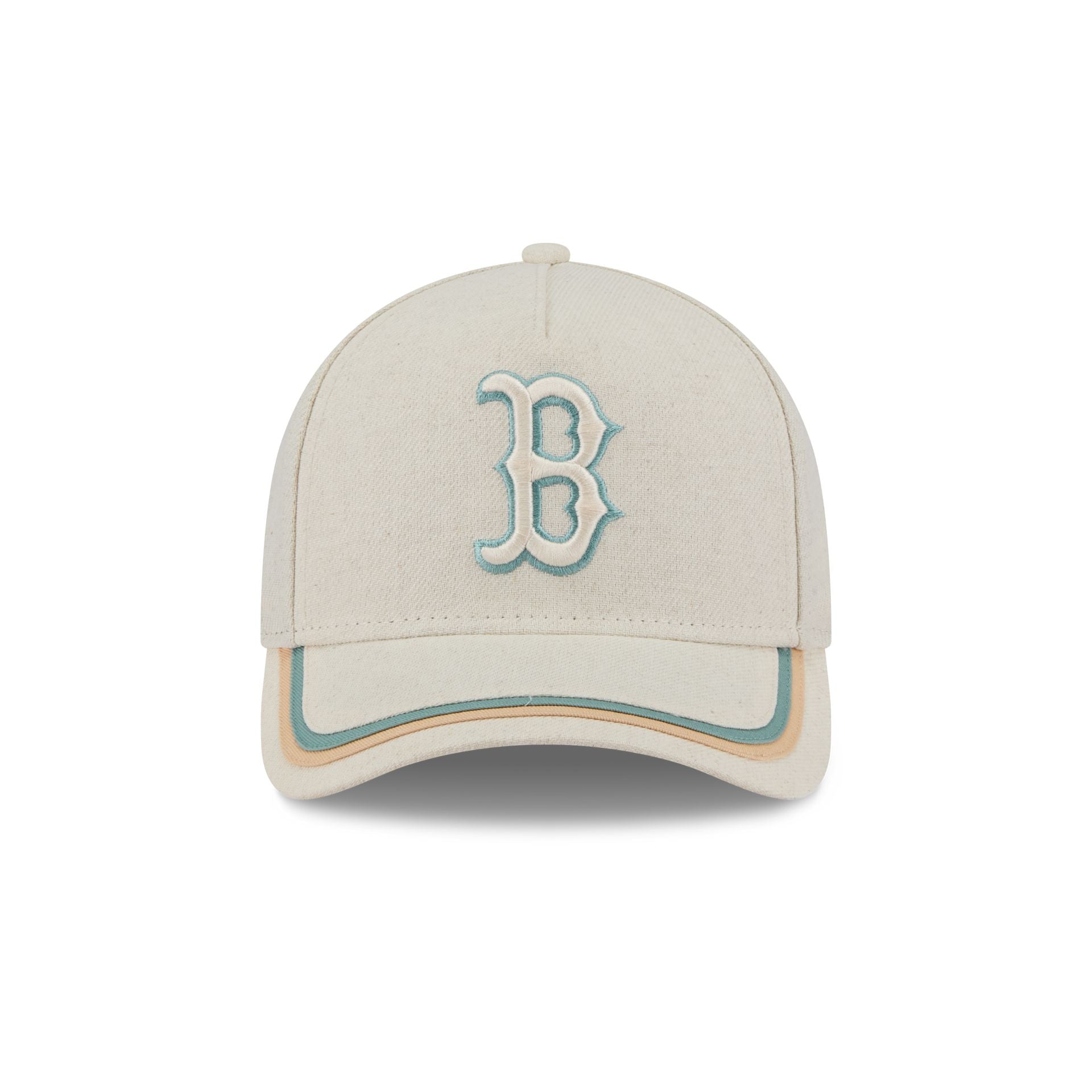 Alternative view of Boston Red Sox Neutral Hemp 9Forty M-Crown A-Frame Adjustable Hat