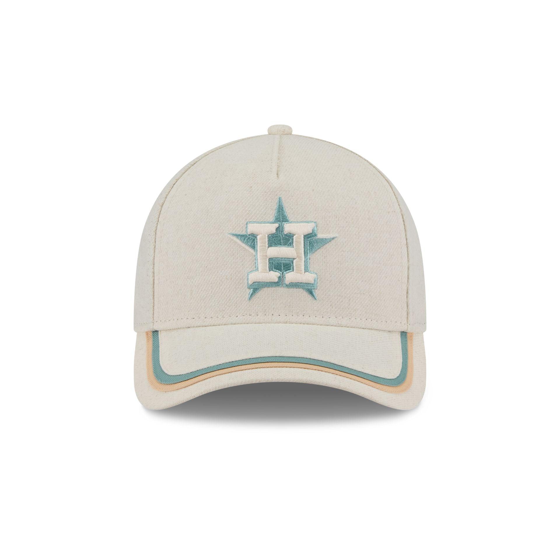 Alternative view of Houston Astros Neutral Hemp 9Forty M-Crown A-Frame Adjustable Hat