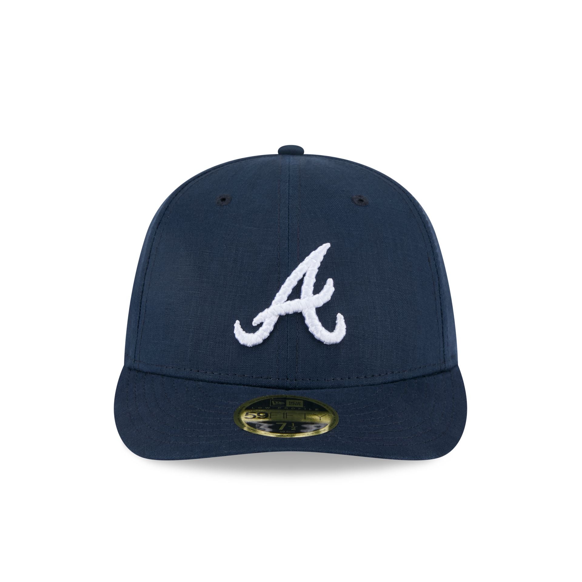 Alternative view of Atlanta Braves Snake Scale Logo Low Profile 59Fifty Fitted Hat