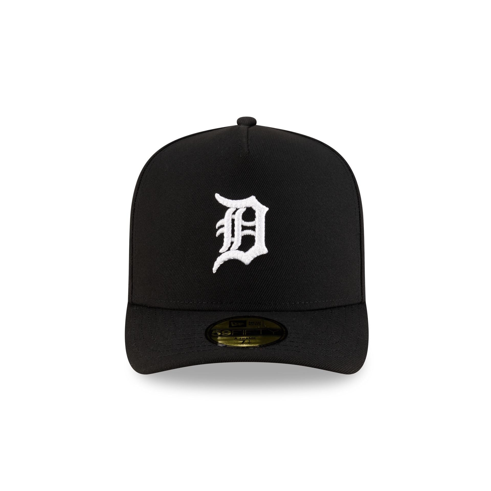 Alternative view of Detroit Tigers Black Script Safety Pin 59Fifty A-Frame Fitted Hat