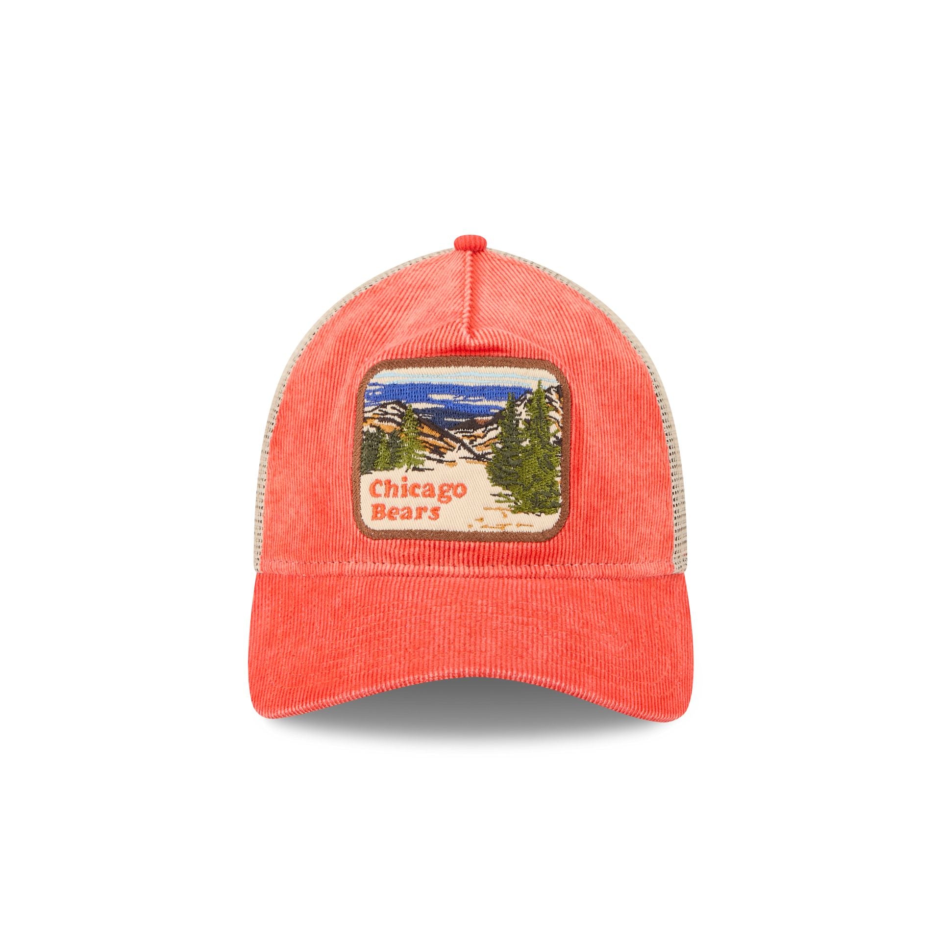 Alternative view of Chicago Bears Vintage Landscape 9Twenty A-Frame Trucker Hat