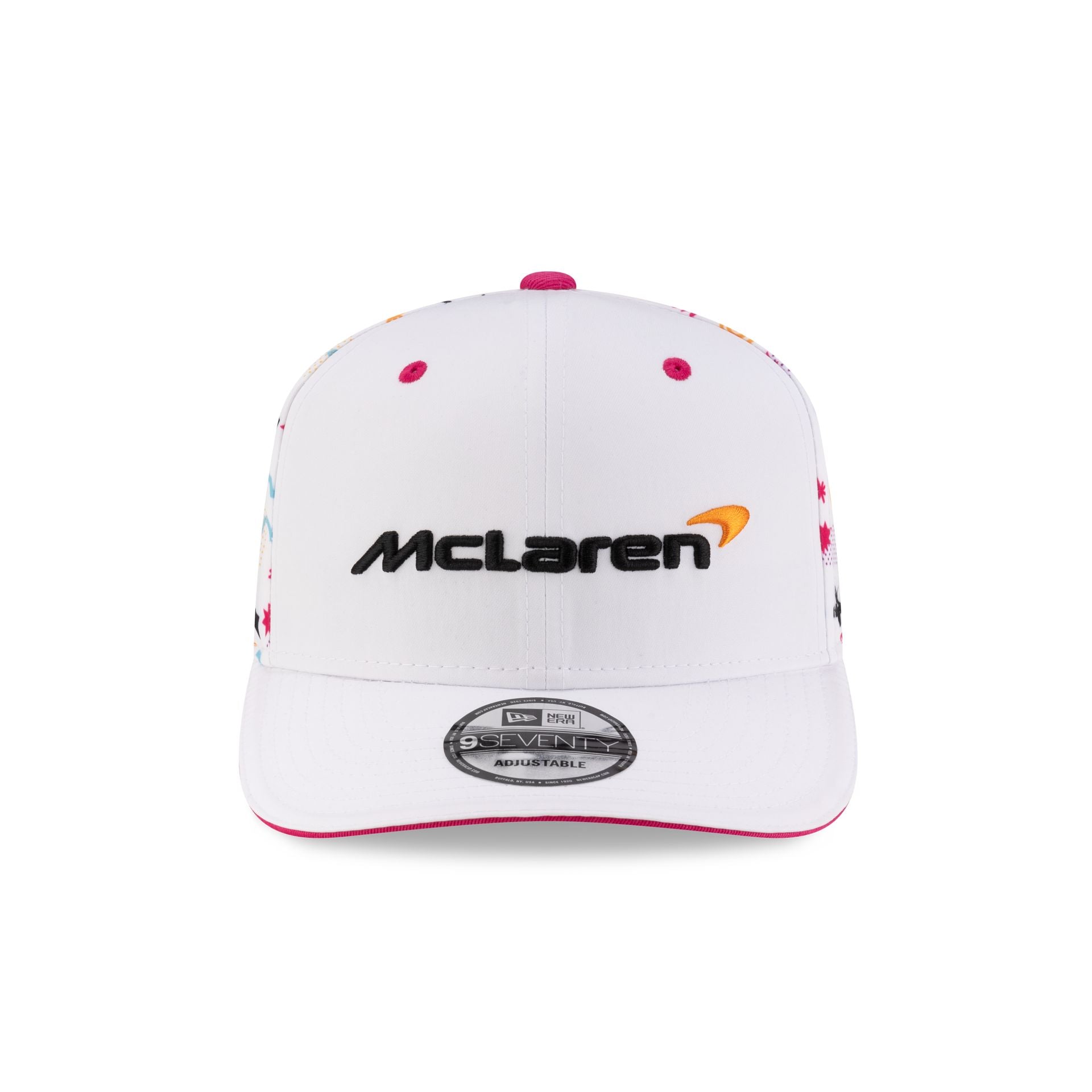 Alternative view of 2025 Miami Race Special Mclaren Formula 1 Team 9Seventy Stretch-Snap Hat