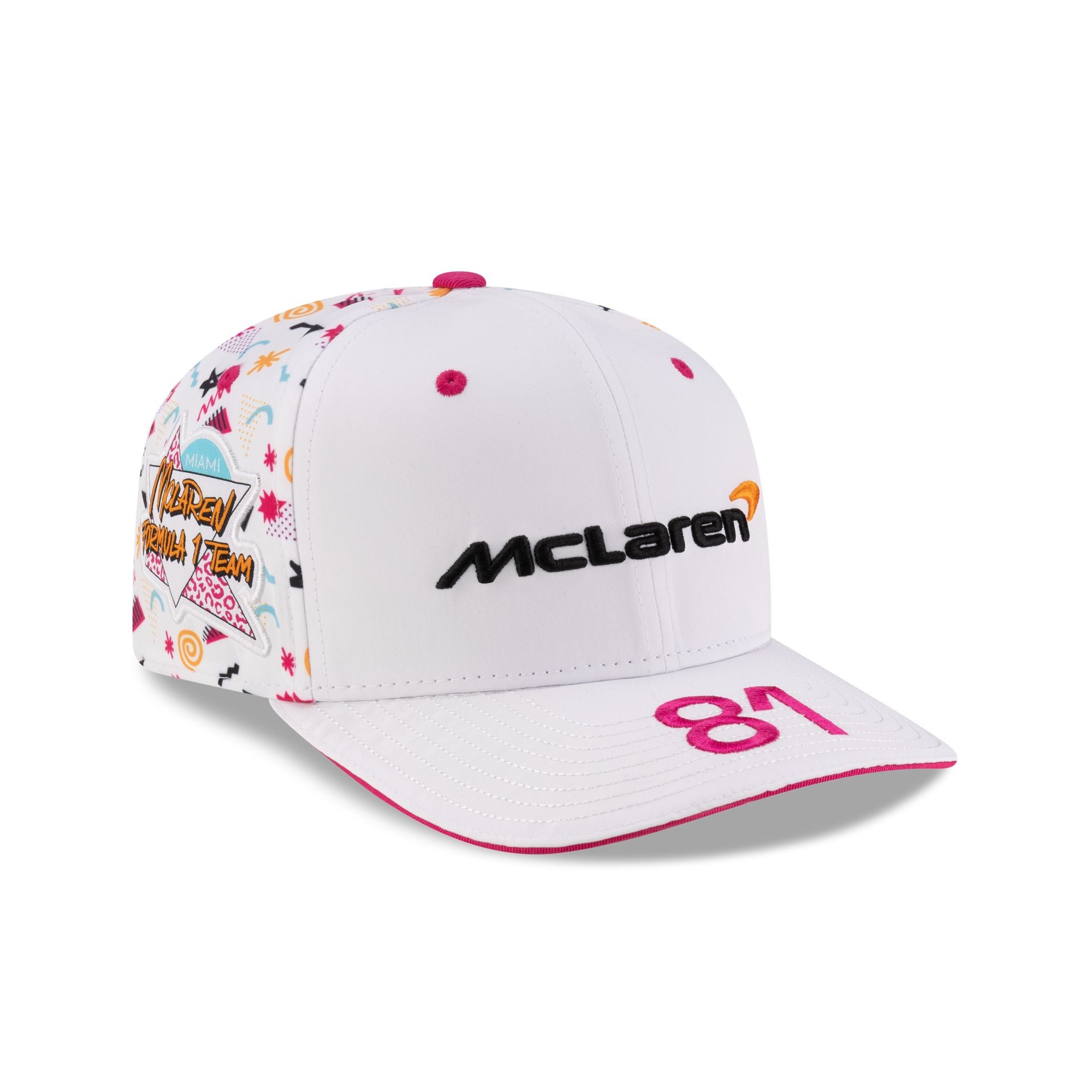 2025 Miami Race Special Mclaren Formula 1 Team Oscar Piastri 9Seventy Stretch-Snap Hat