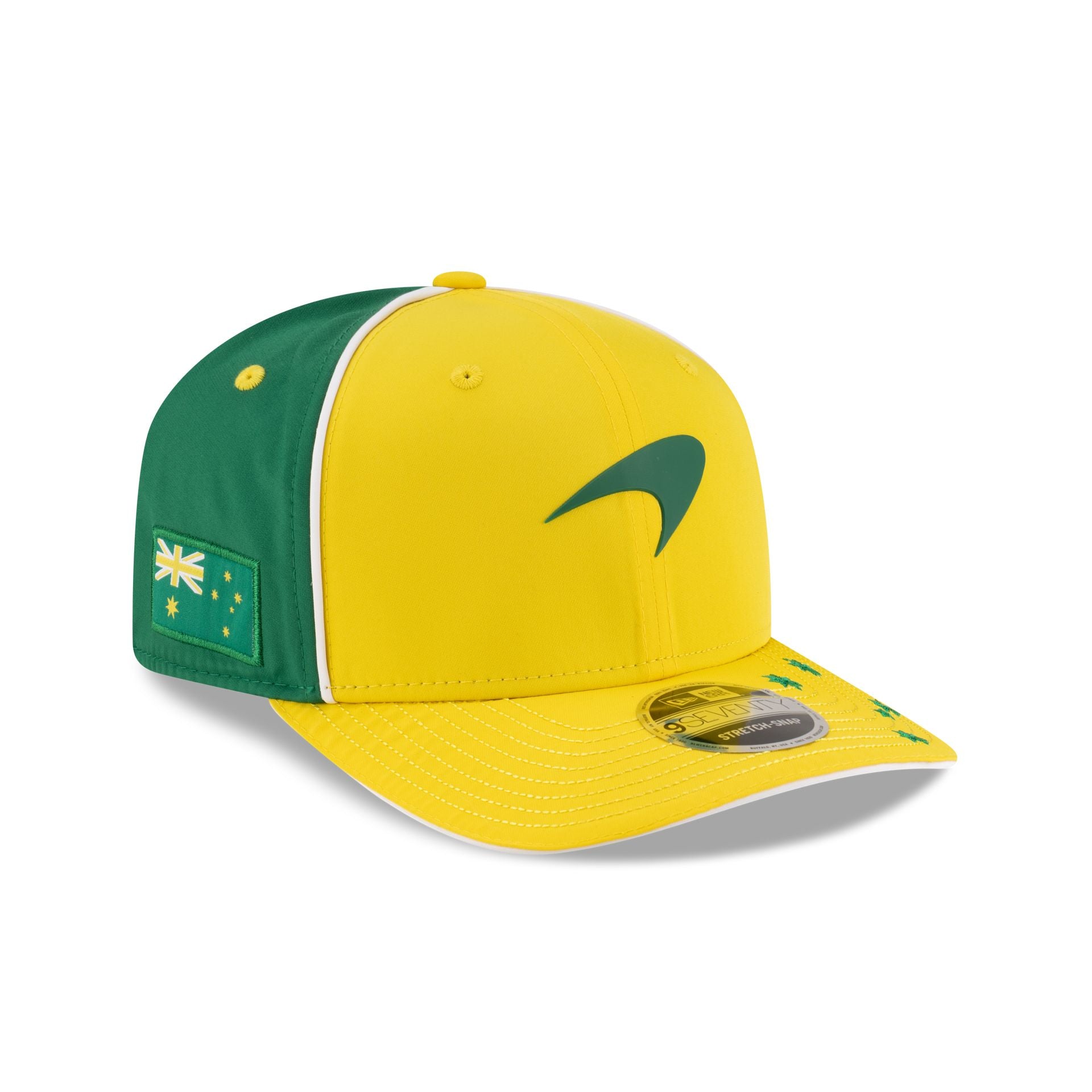 2025 Australia Race Special Mclaren Formula 1 Team Oscar Piastri 9Seventy Stretch-Snap Hat