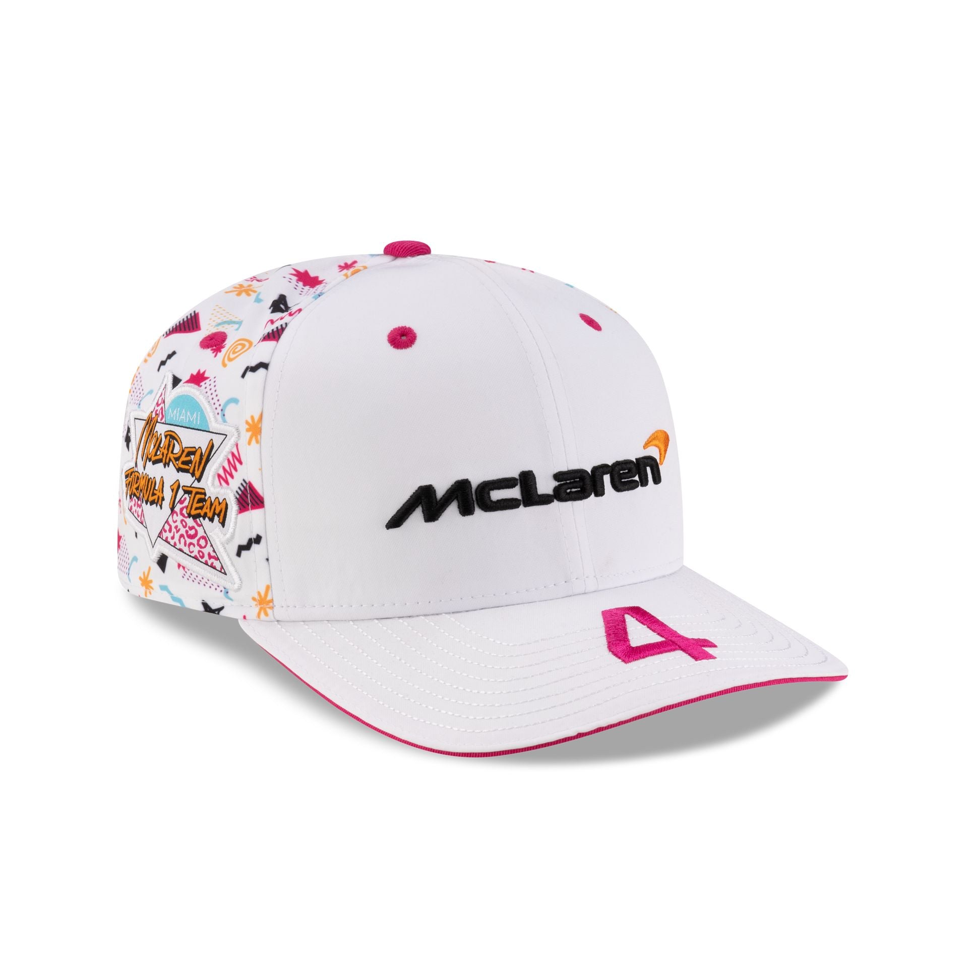 2025 Miami Race Special Mclaren Formula 1 Team Lando Norris 9Seventy Stretch-Snap Hat