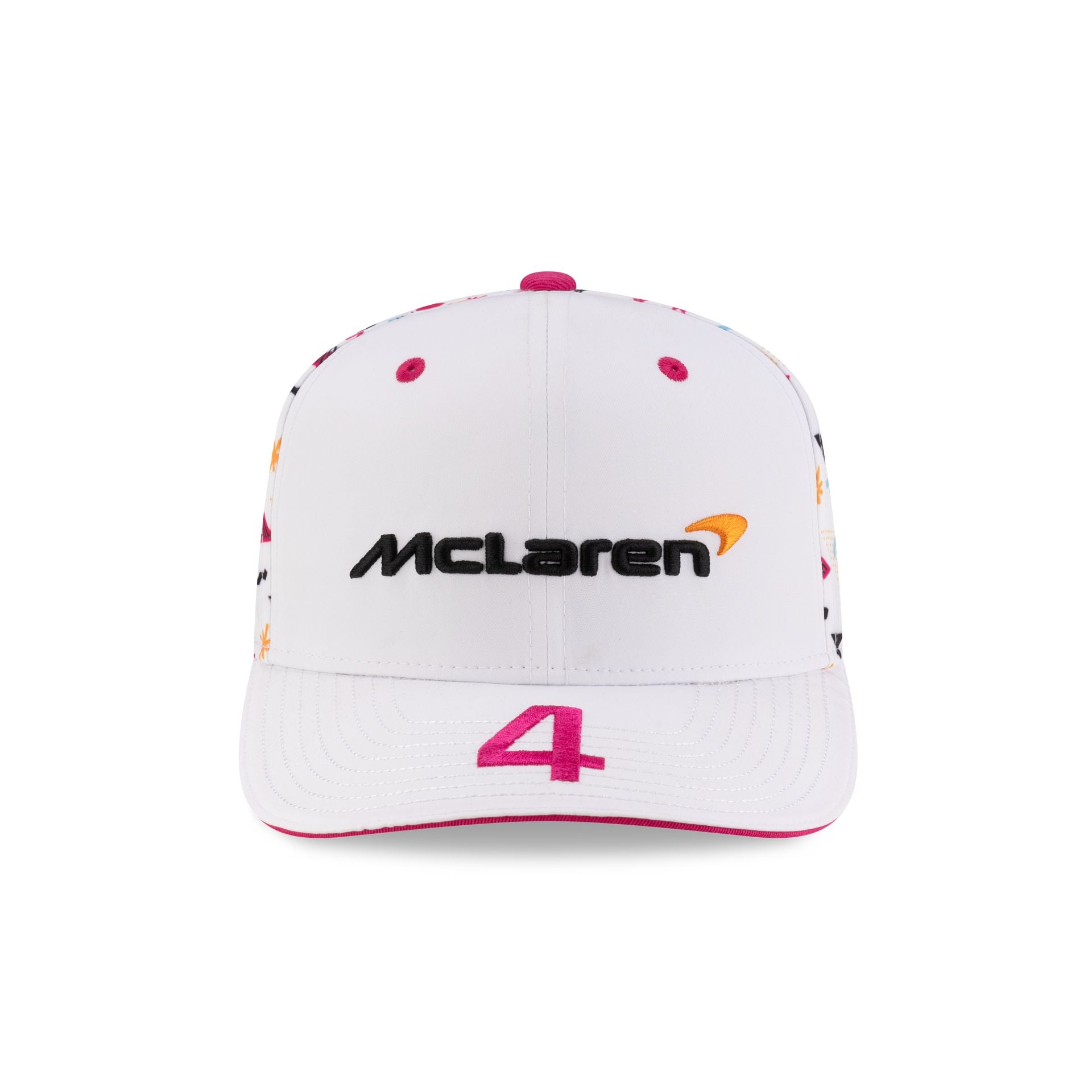 Alternative view of 2025 Miami Race Special Mclaren Formula 1 Team Lando Norris 9Seventy Stretch-Snap Hat