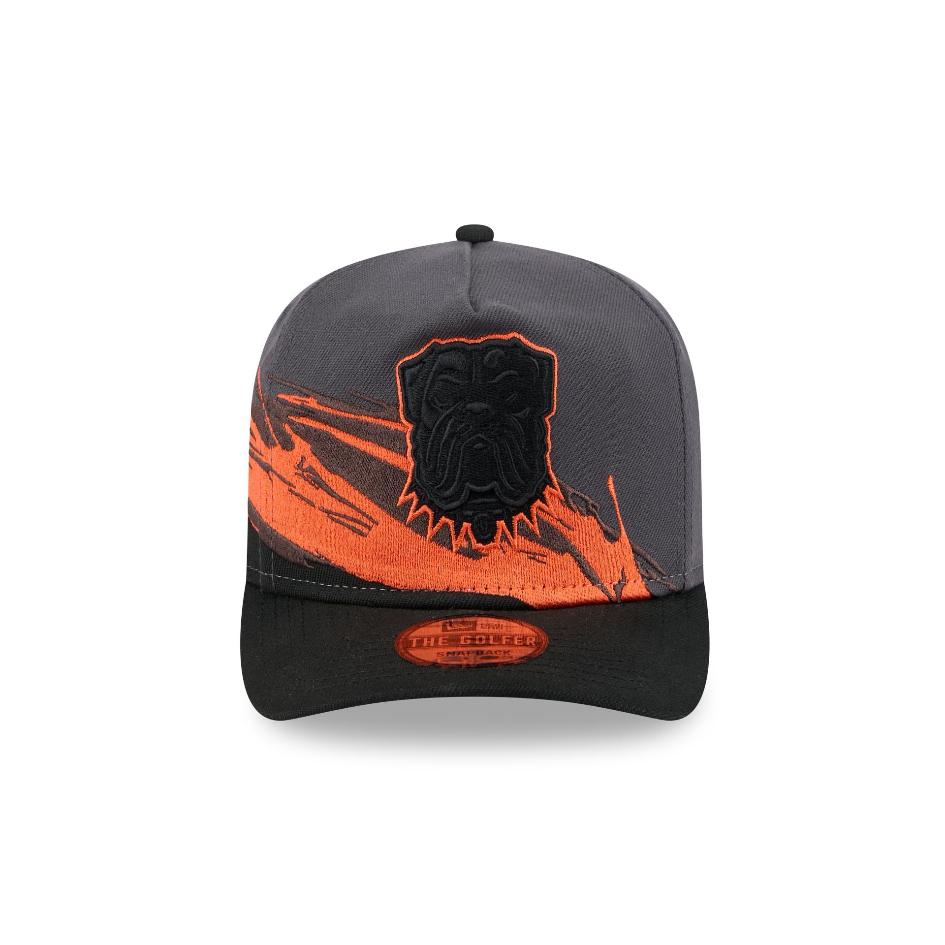 Alternative view of Cleveland Browns Graphite Brushstroke Golfer Hat