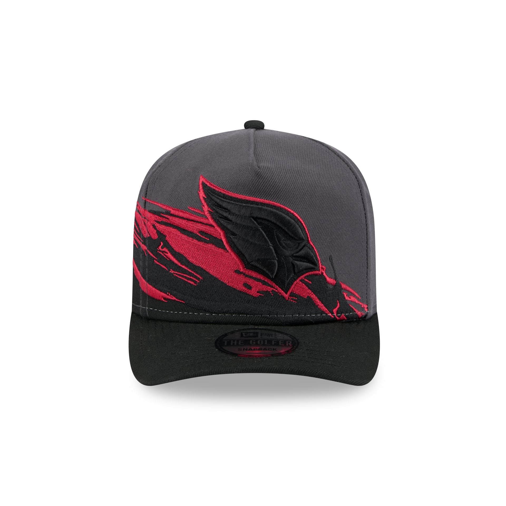 Alternative view of Arizona Cardinals Graphite Brushstroke Golfer Hat