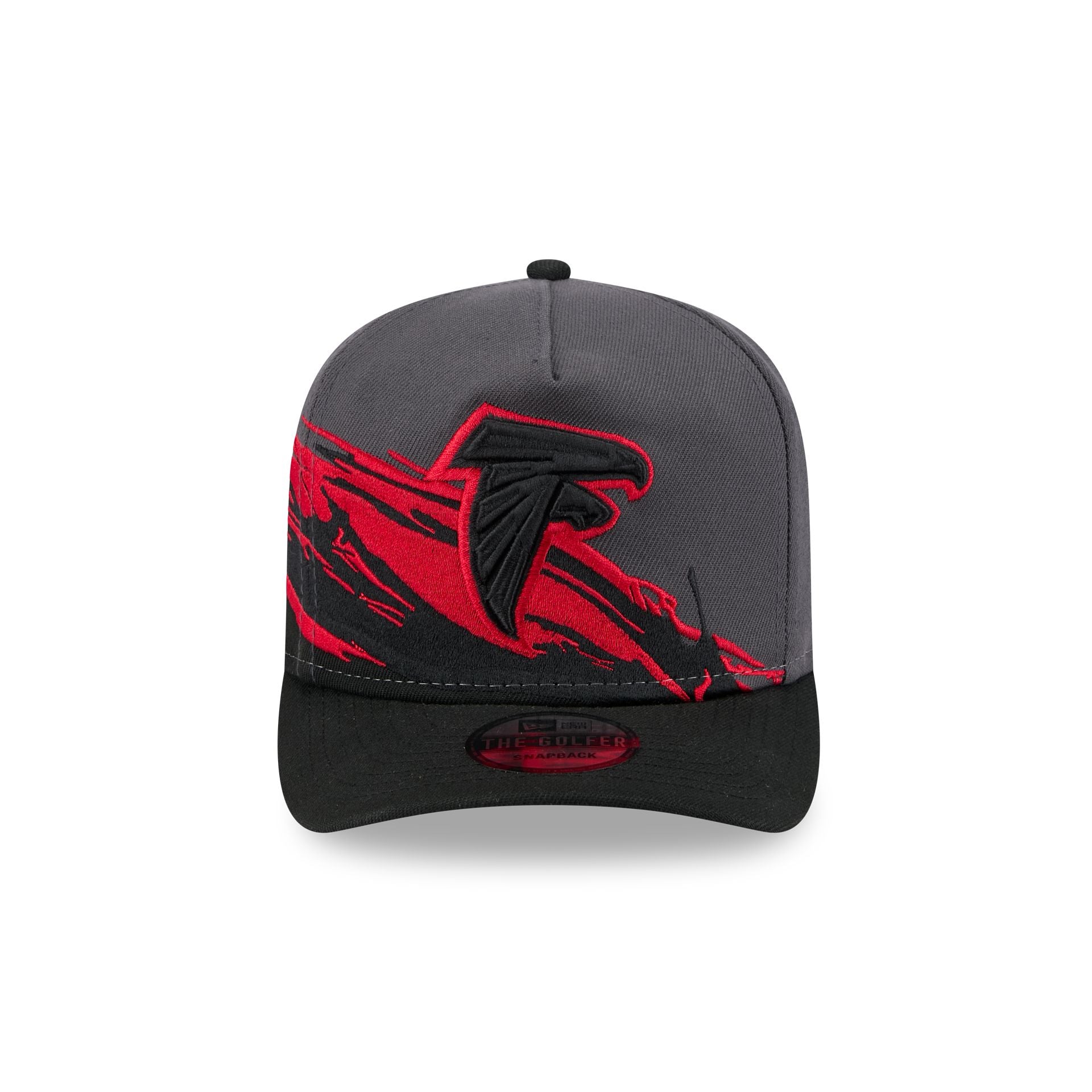 Alternative view of Atlanta Falcons Graphite Brushstroke Golfer Hat