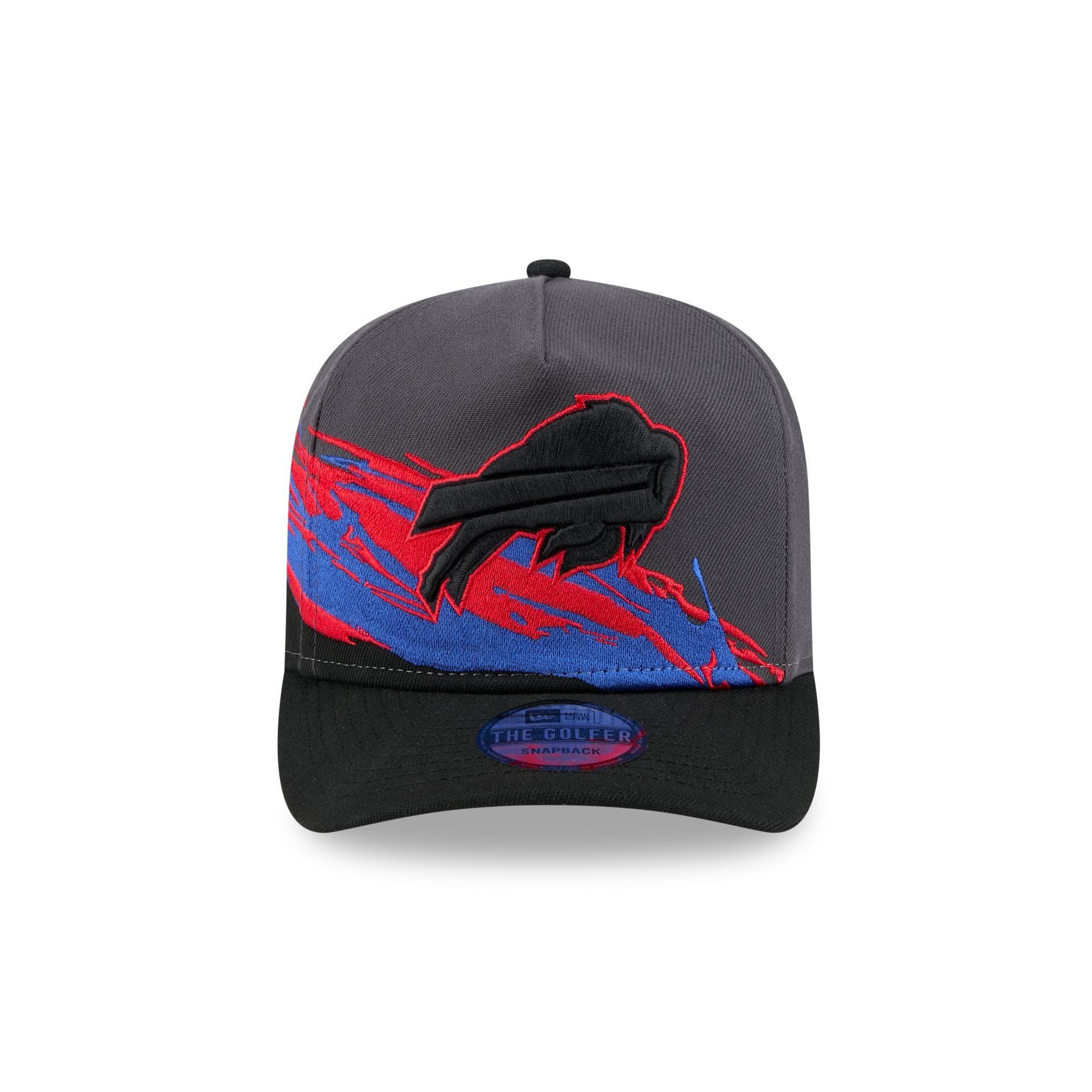 Alternative view of Buffalo Bills Graphite Brushstroke Golfer Hat