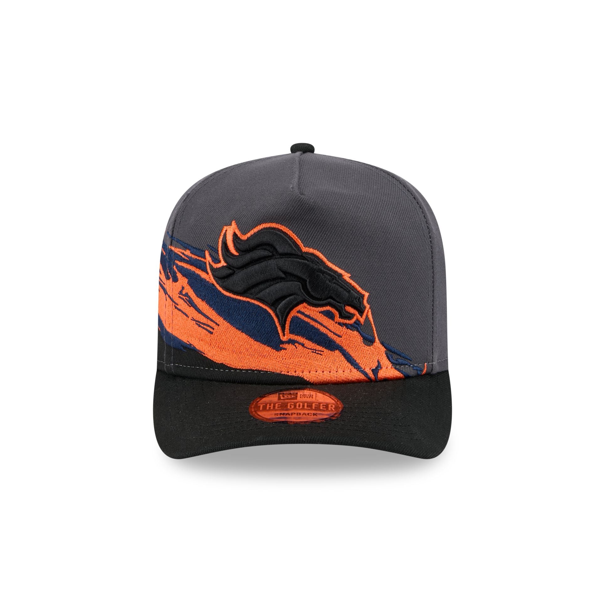Alternative view of Denver Broncos Graphite Brushstroke Golfer Hat