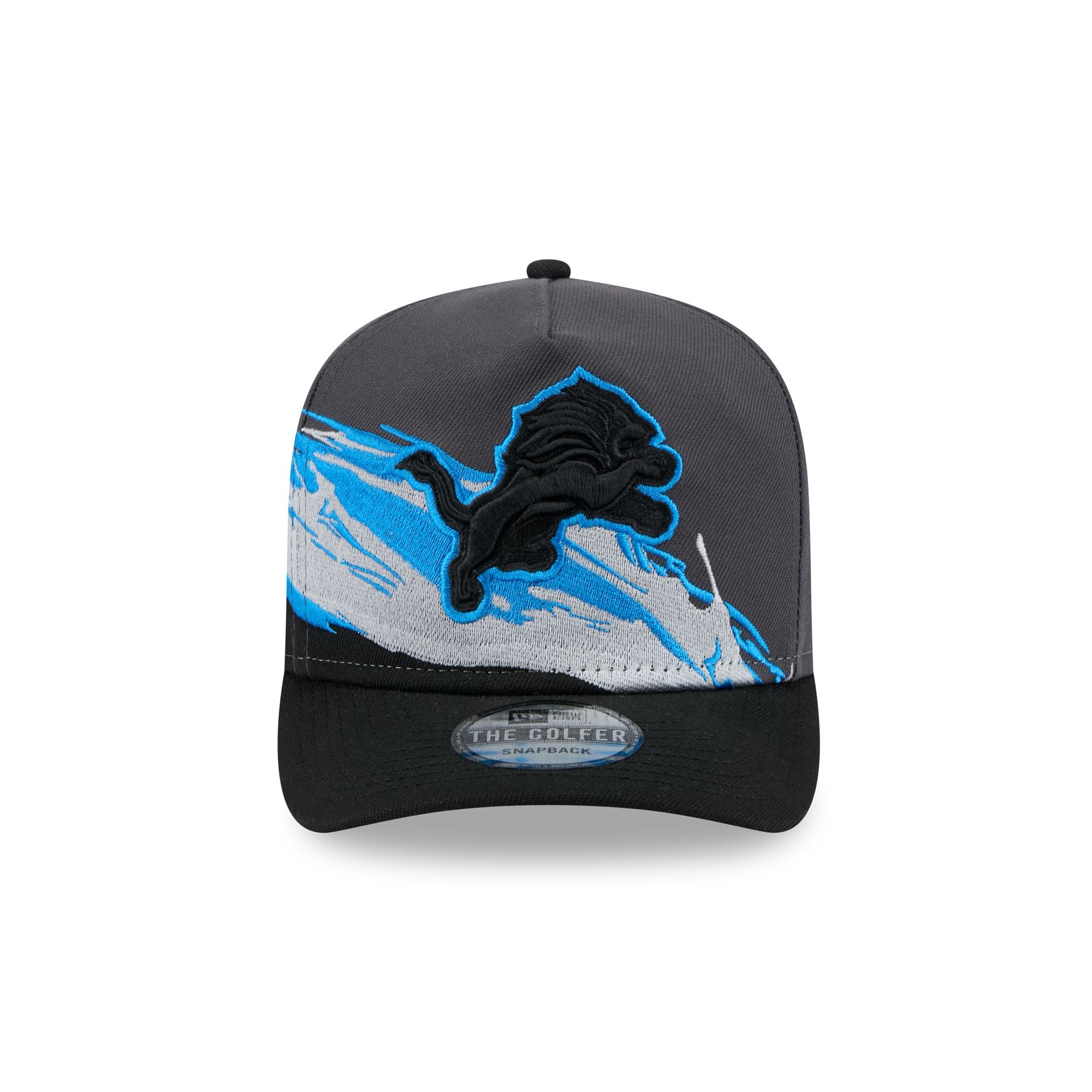 Alternative view of Detroit Lions Graphite Brushstroke Golfer Hat