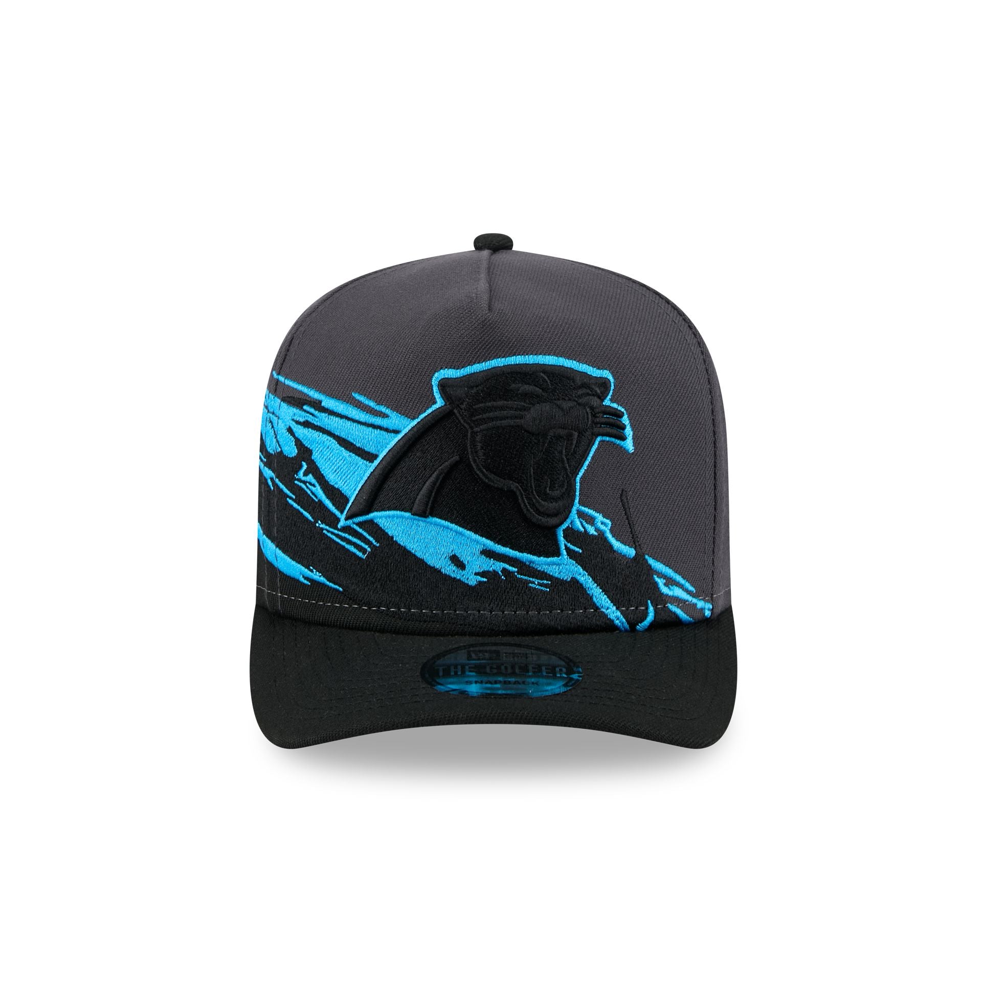 Alternative view of Carolina Panthers Graphite Brushstroke Golfer Hat