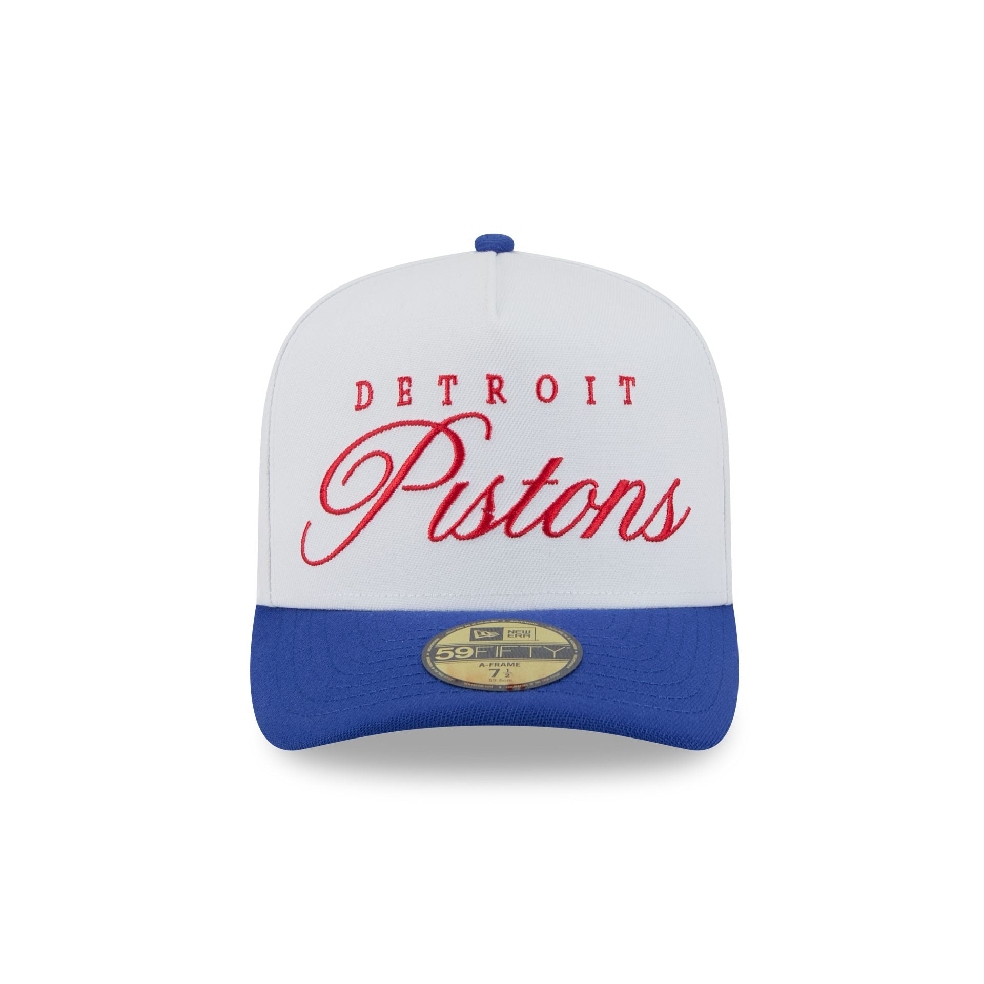 Alternative view of Detroit Pistons 2025 Draft 59Fifty A-Frame Fitted Hat