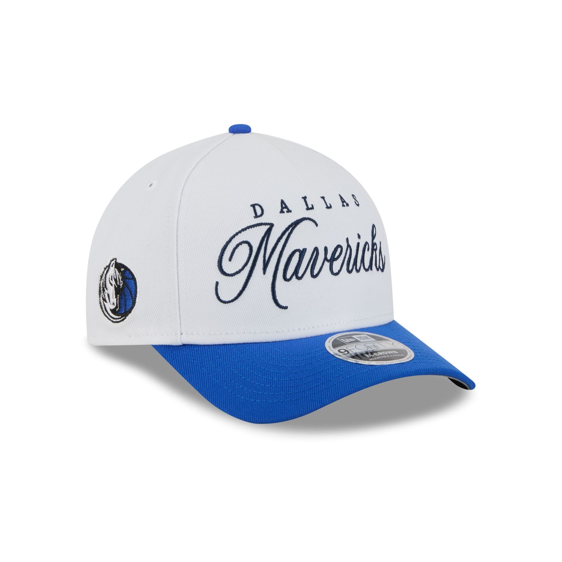 Dallas Mavericks 2025 Draft 9Forty M-Crown A-Frame Snapback Hat