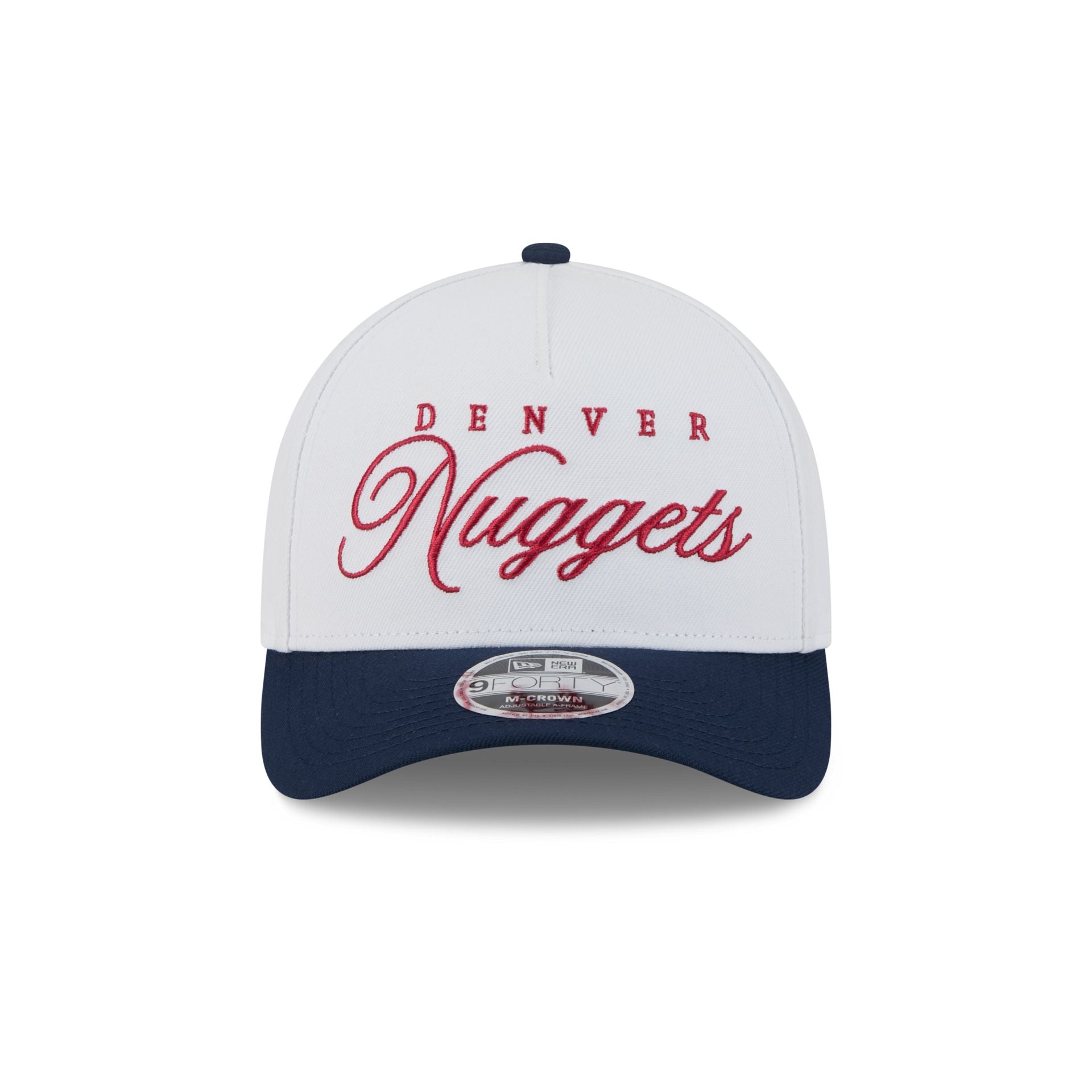 Alternative view of Denver Nuggets 2025 Draft 9Forty M-Crown A-Frame Snapback Hat
