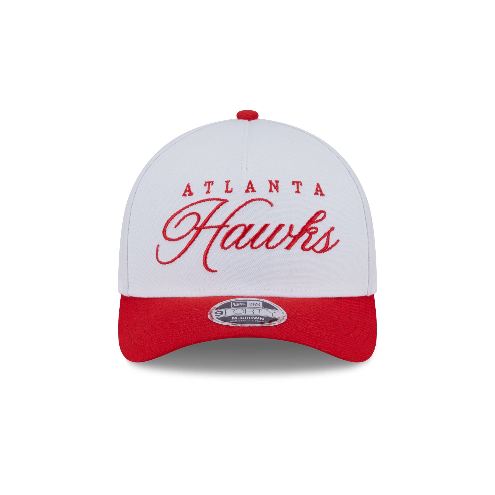 Alternative view of Atlanta Hawks 2025 Draft 9Forty M-Crown A-Frame Snapback Hat