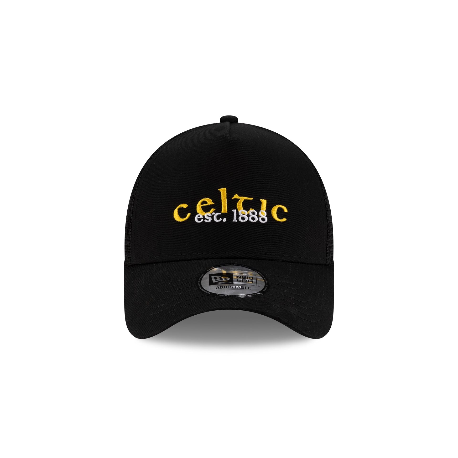 Alternative view of Celtic Fc Core Wordmark 9Forty A-Frame Trucker Hat