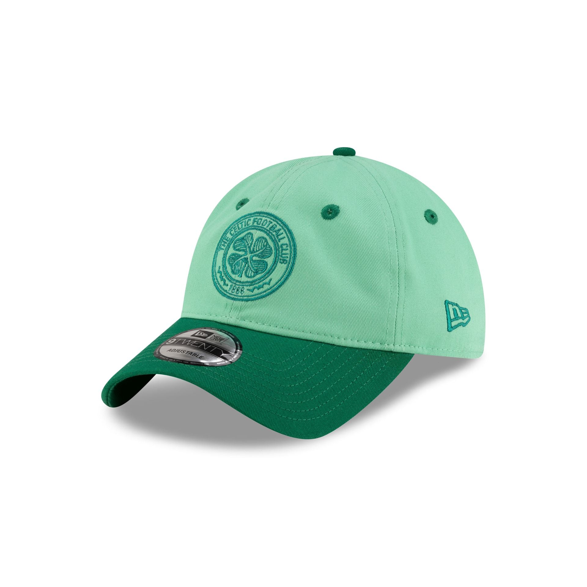Celtic Fc Contrast Visor Green 9Twenty Adjustable Hat