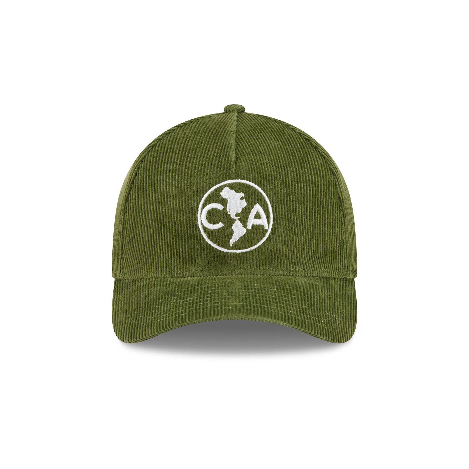 Alternative view of Club AméRica Olive Corduroy 9Forty M-Crown Snapback Hat