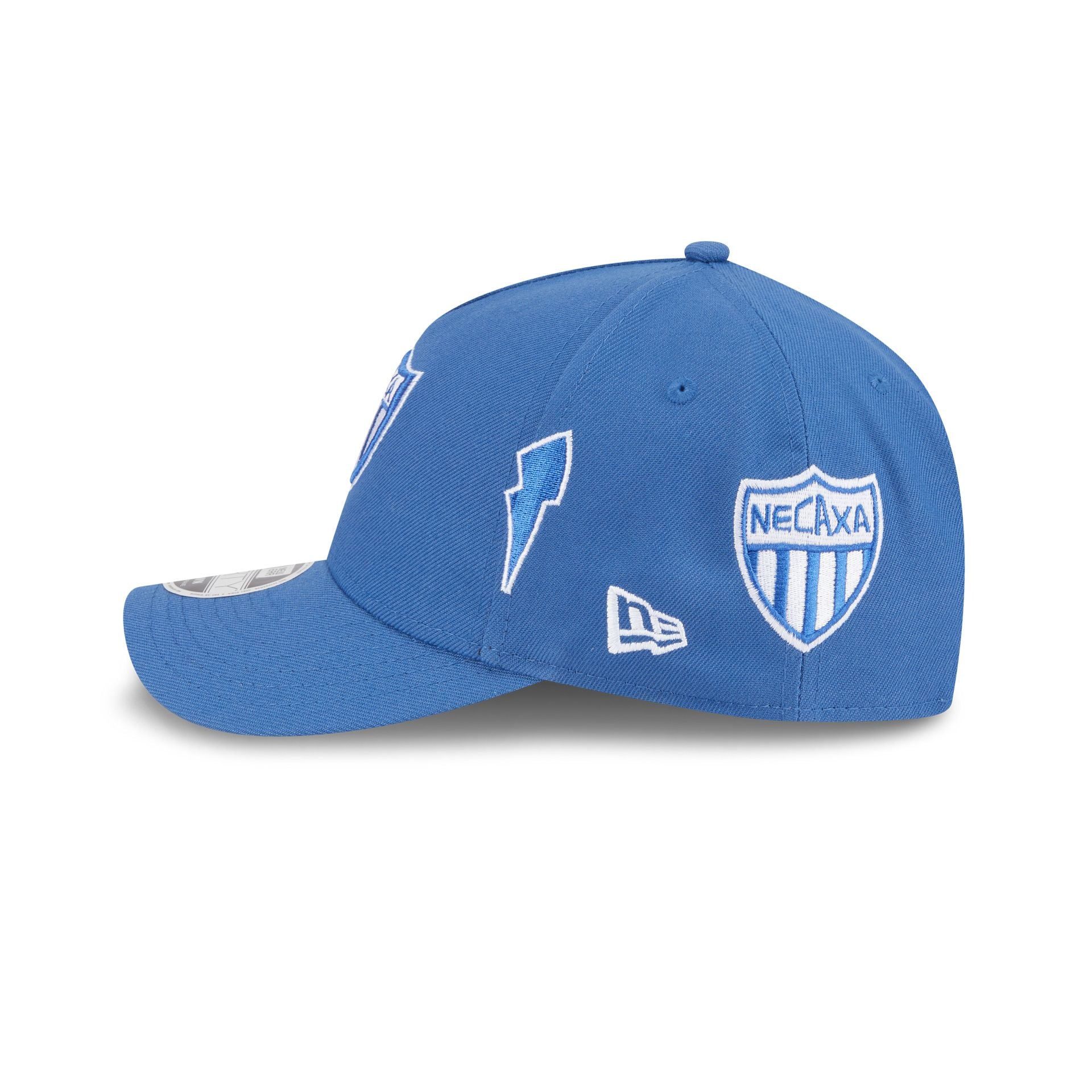 Club Necaxa Indigo 9Forty M-Crown A-Frame Trucker Hat - Image 5