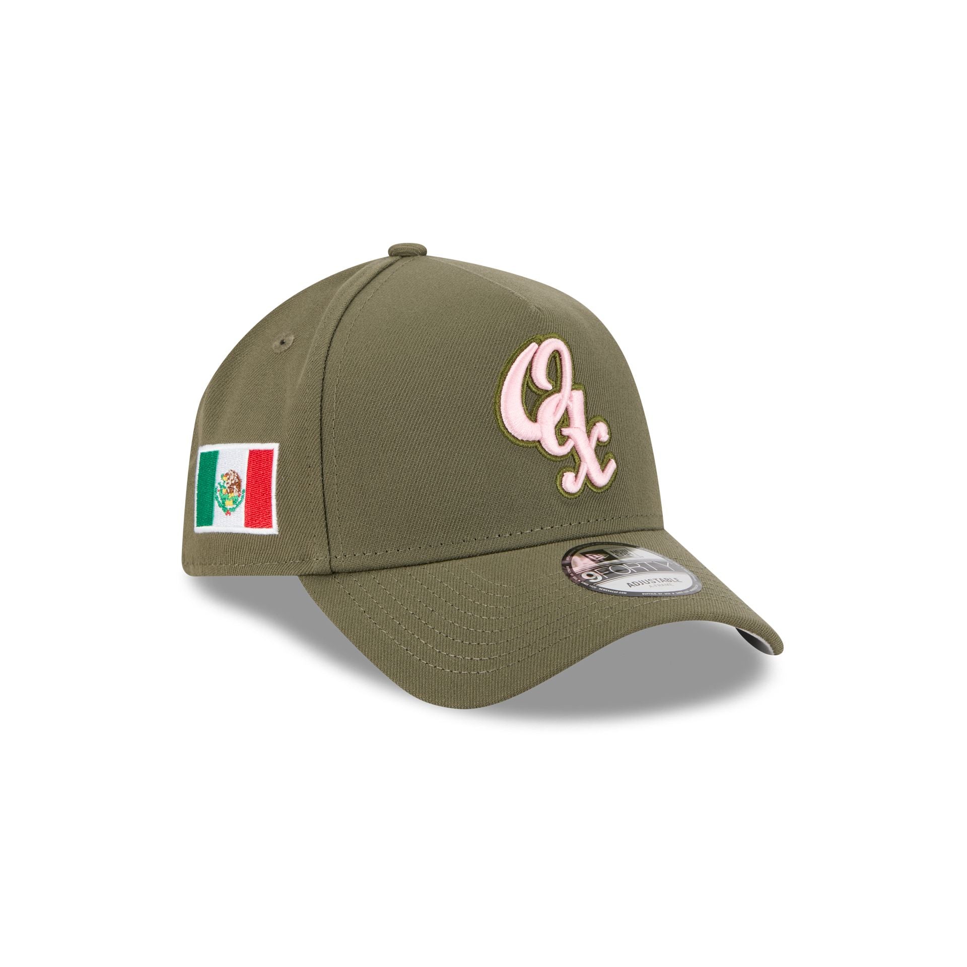 Guerreros De Oaxaca Olive 9Forty A-Frame Snapback Hat