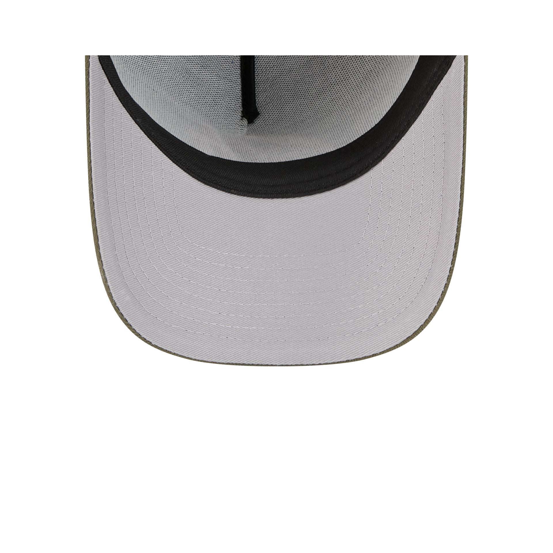 Charros De Jalisco Olive 9Forty A-Frame Snapback Hat - Image 7