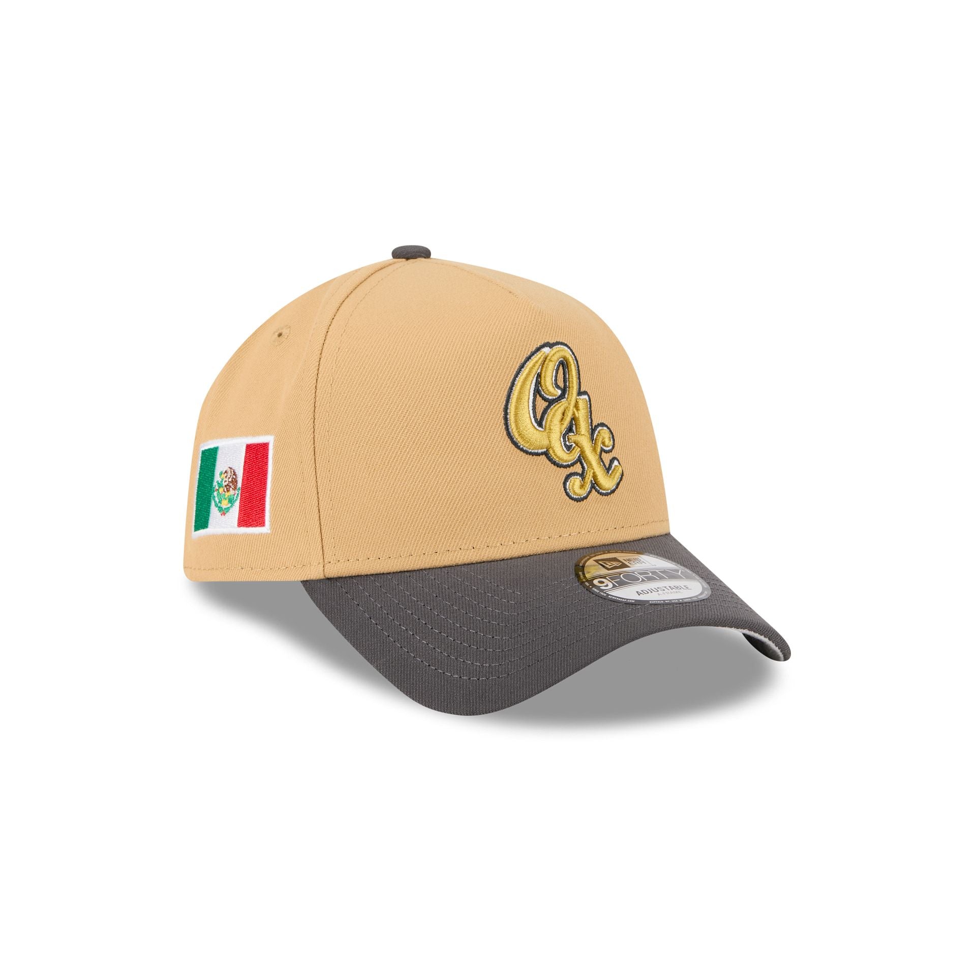 Guerreros De Oaxaca Bronze 9Forty A-Frame Snapback Hat