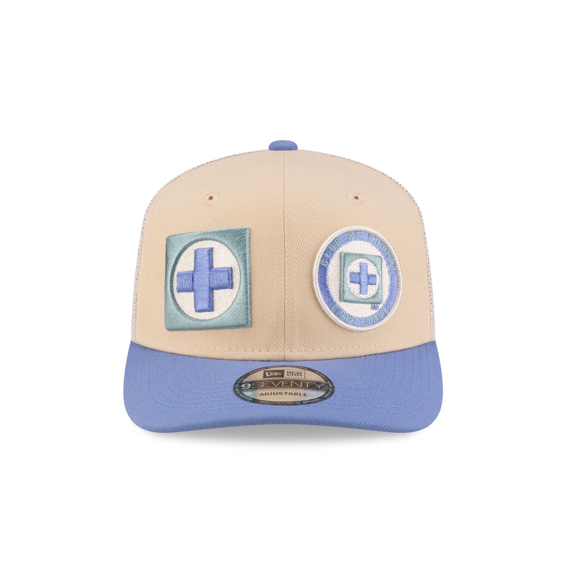 Alternative view of Cruz Azul Dual Logo 9Seventy Trucker Hat