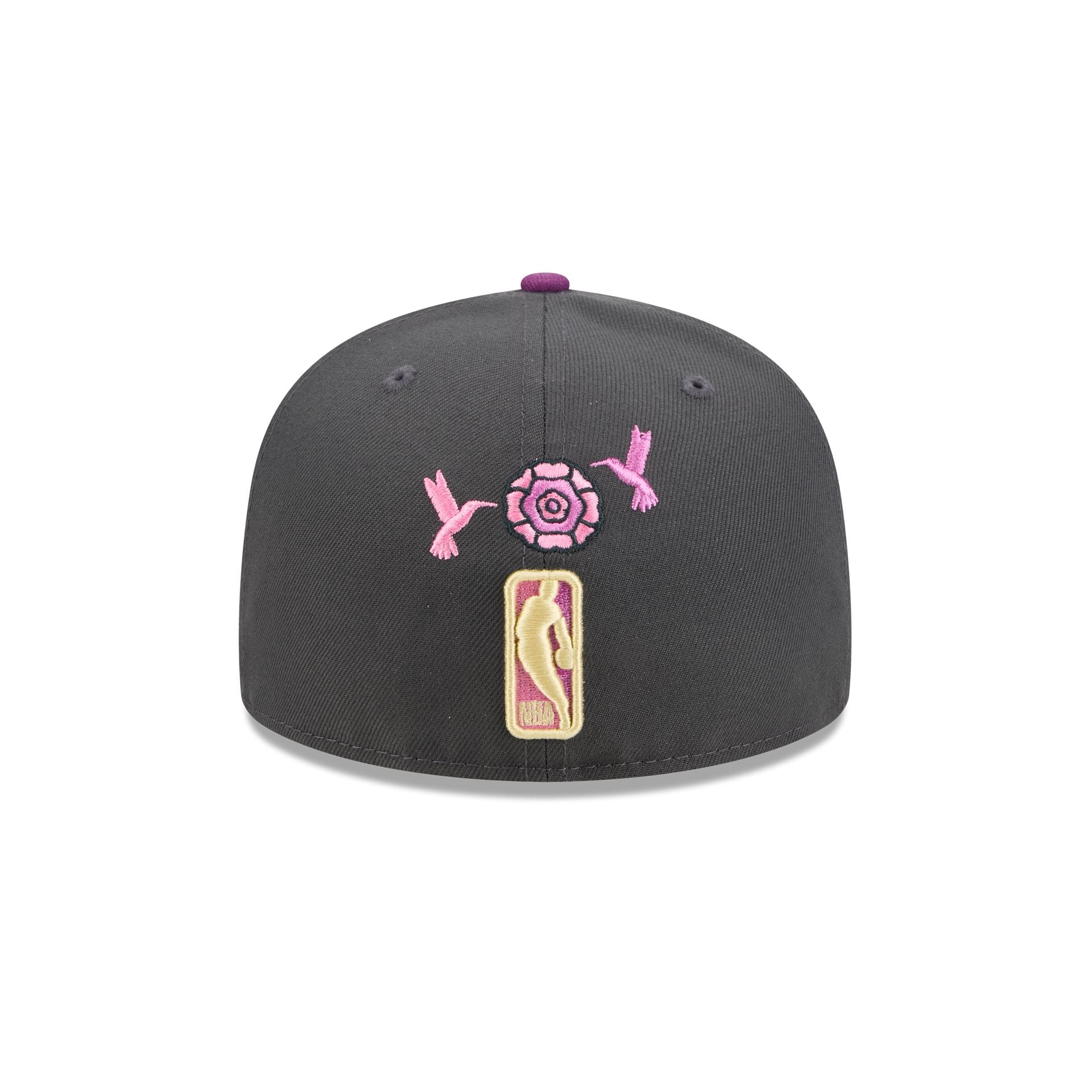Golden State Warriors Day Of The Dead Graphite 59Fifty Fitted Hat - Image 6