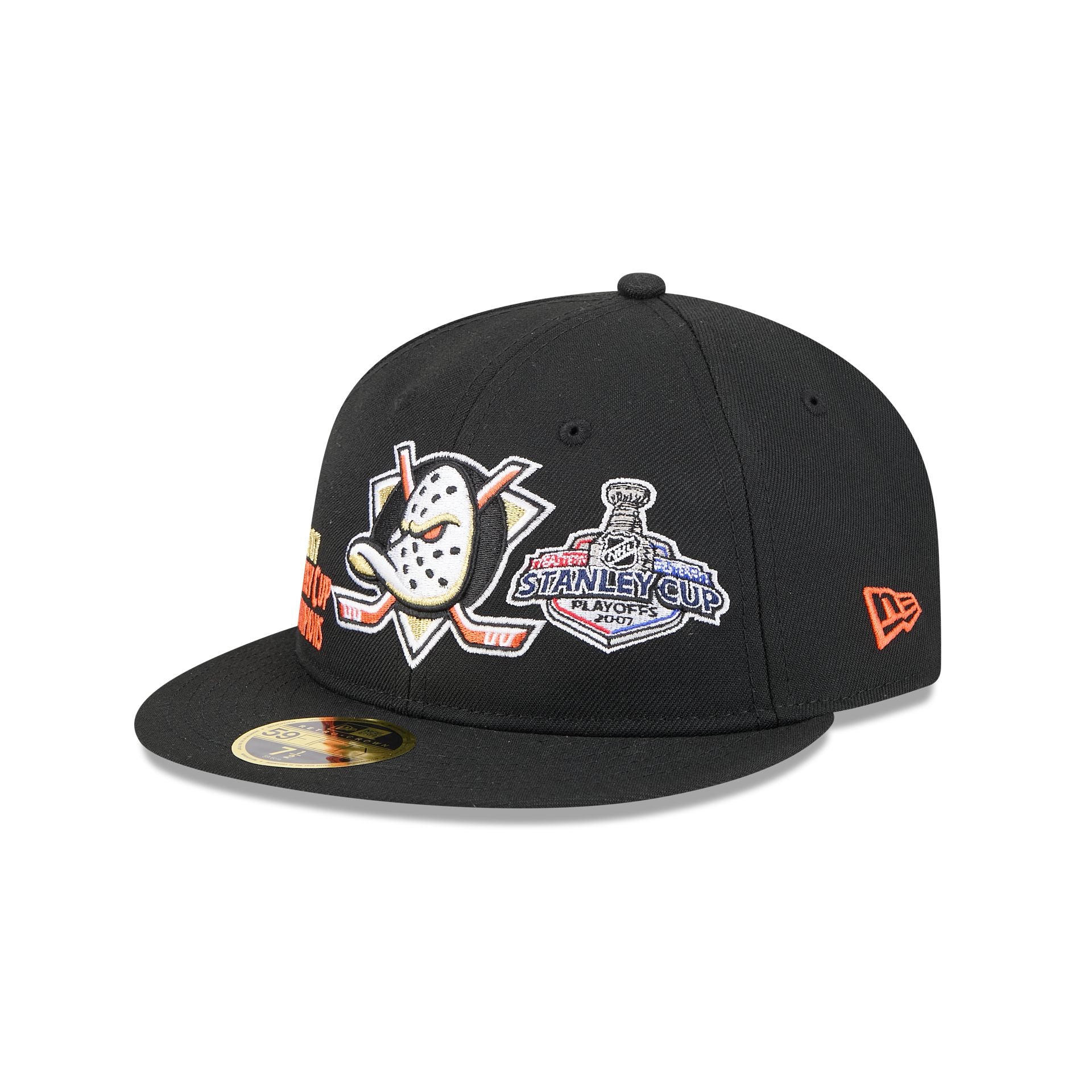 Anaheim Ducks Championship Pack Retro Crown 59Fifty Fitted Hat