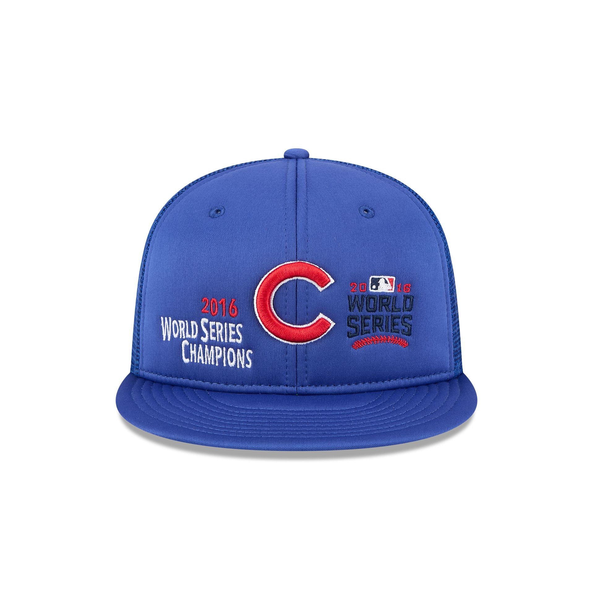 Alternative view of Chicago Cubs Championship Pack 9Fifty Trucker Hat