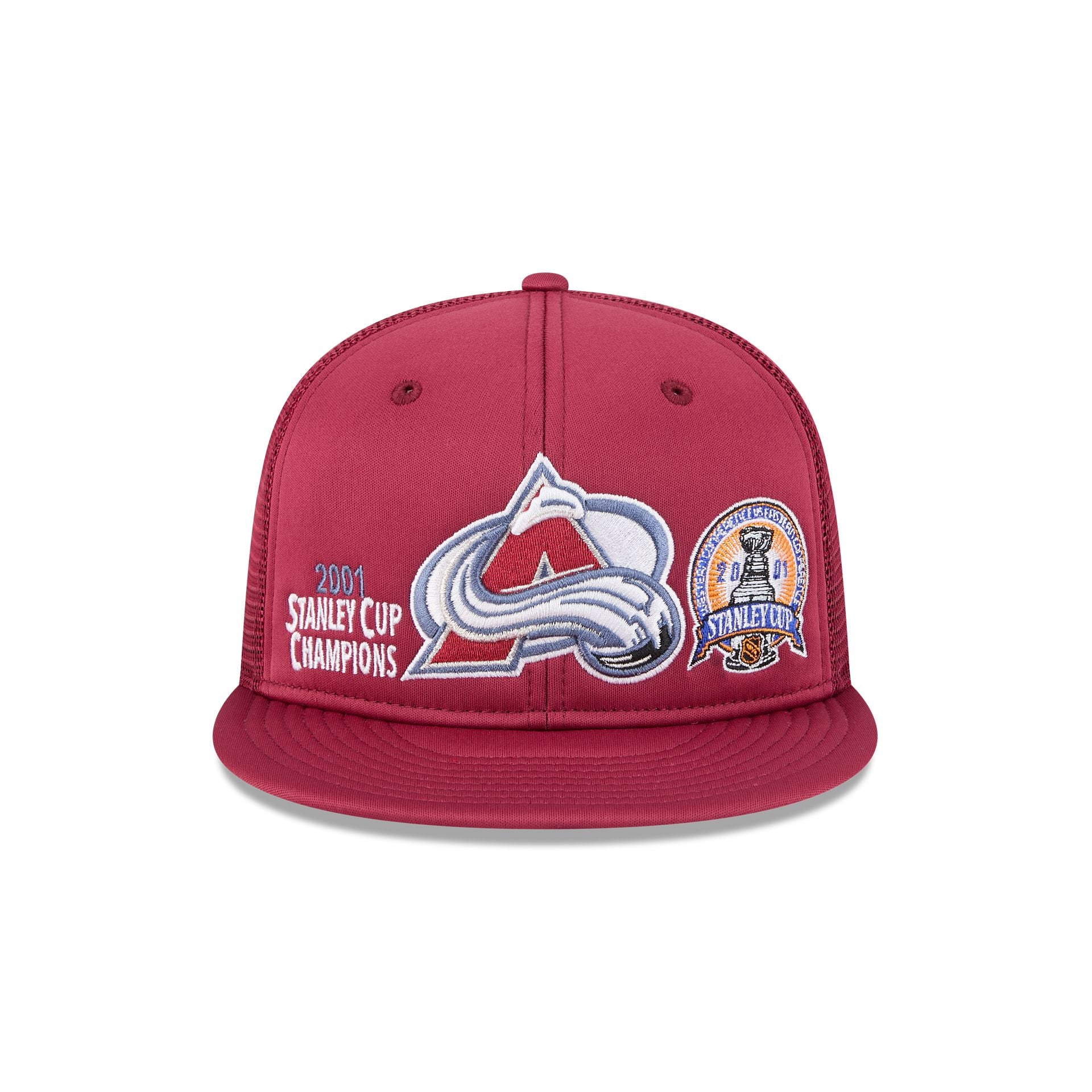 Alternative view of Colorado Avalanche Championship Pack 9Fifty Trucker Hat