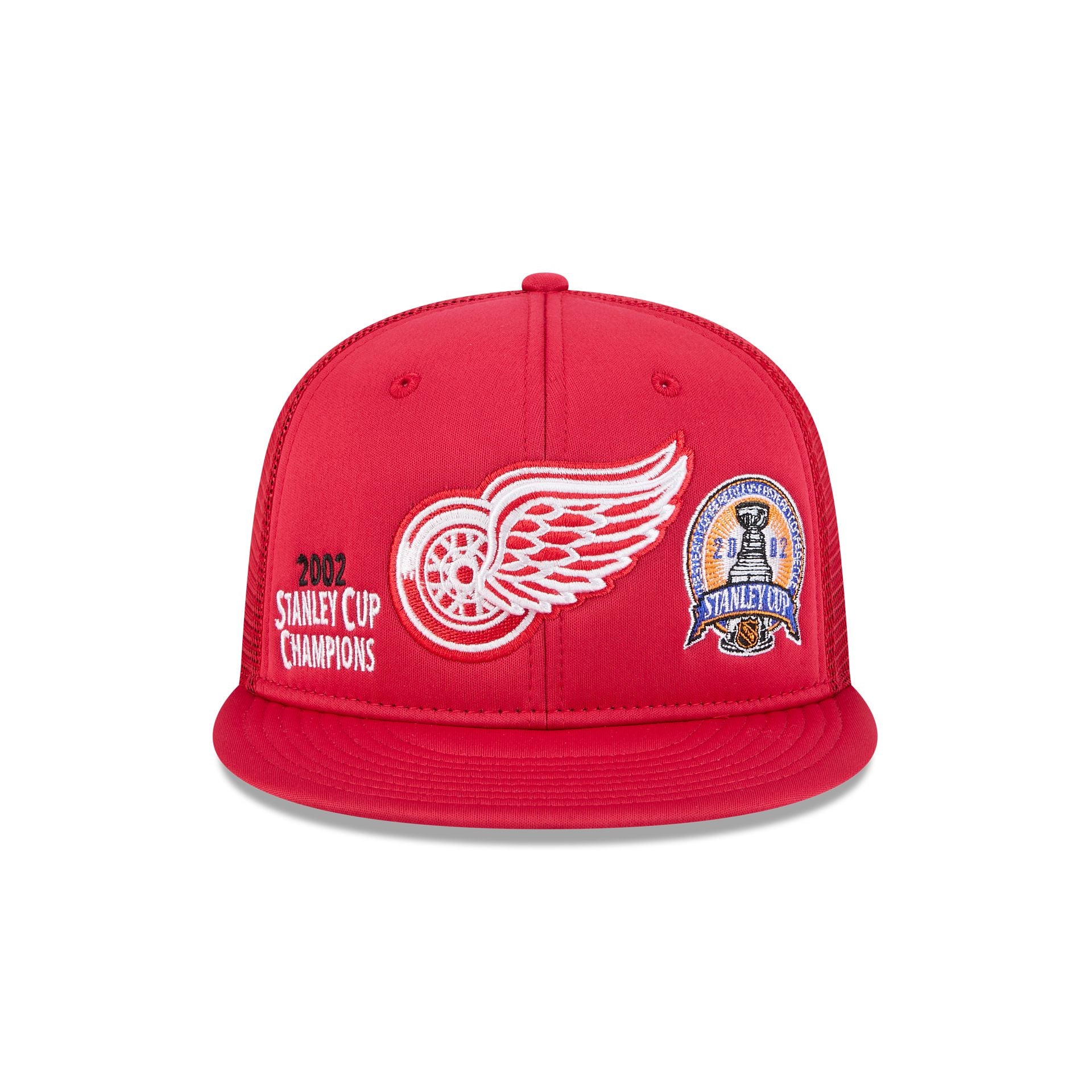 Alternative view of Detroit Red Wings Championship Pack 9Fifty Trucker Hat