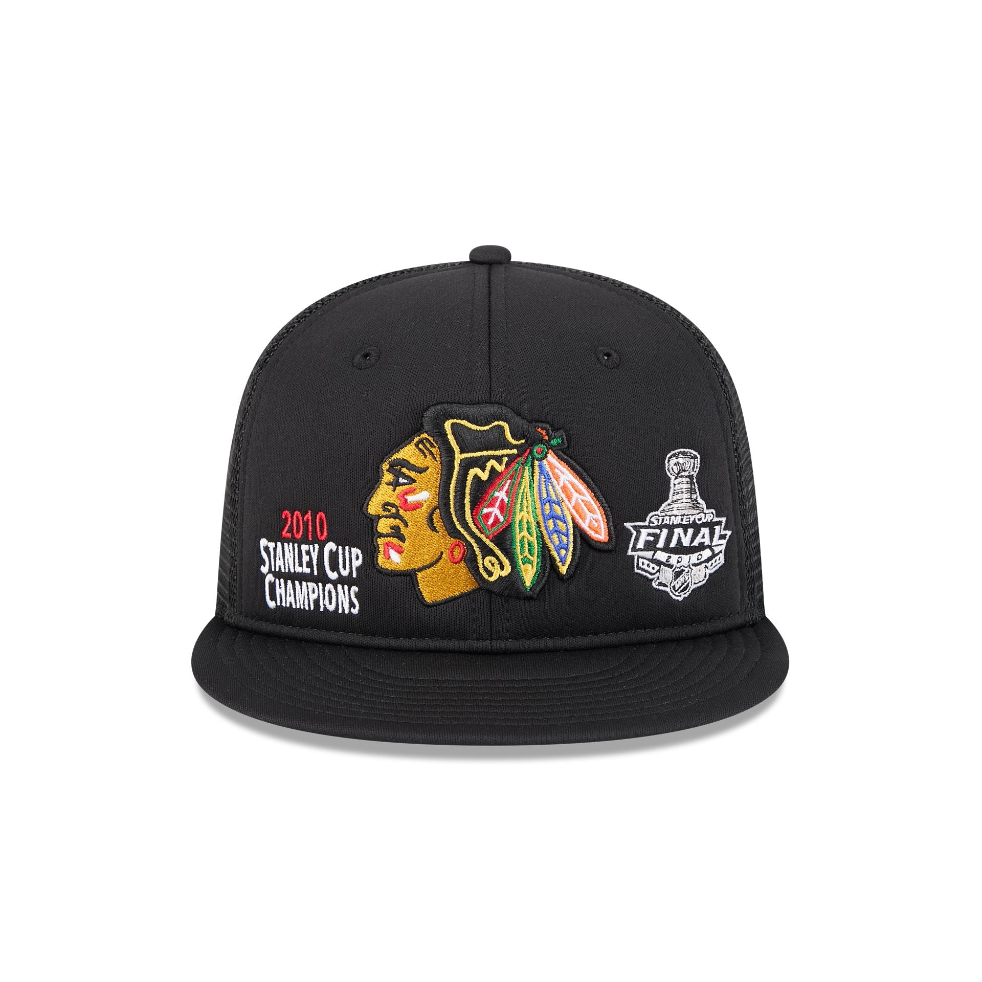 Alternative view of Chicago Blackhawks Championship Pack 9Fifty Trucker Hat