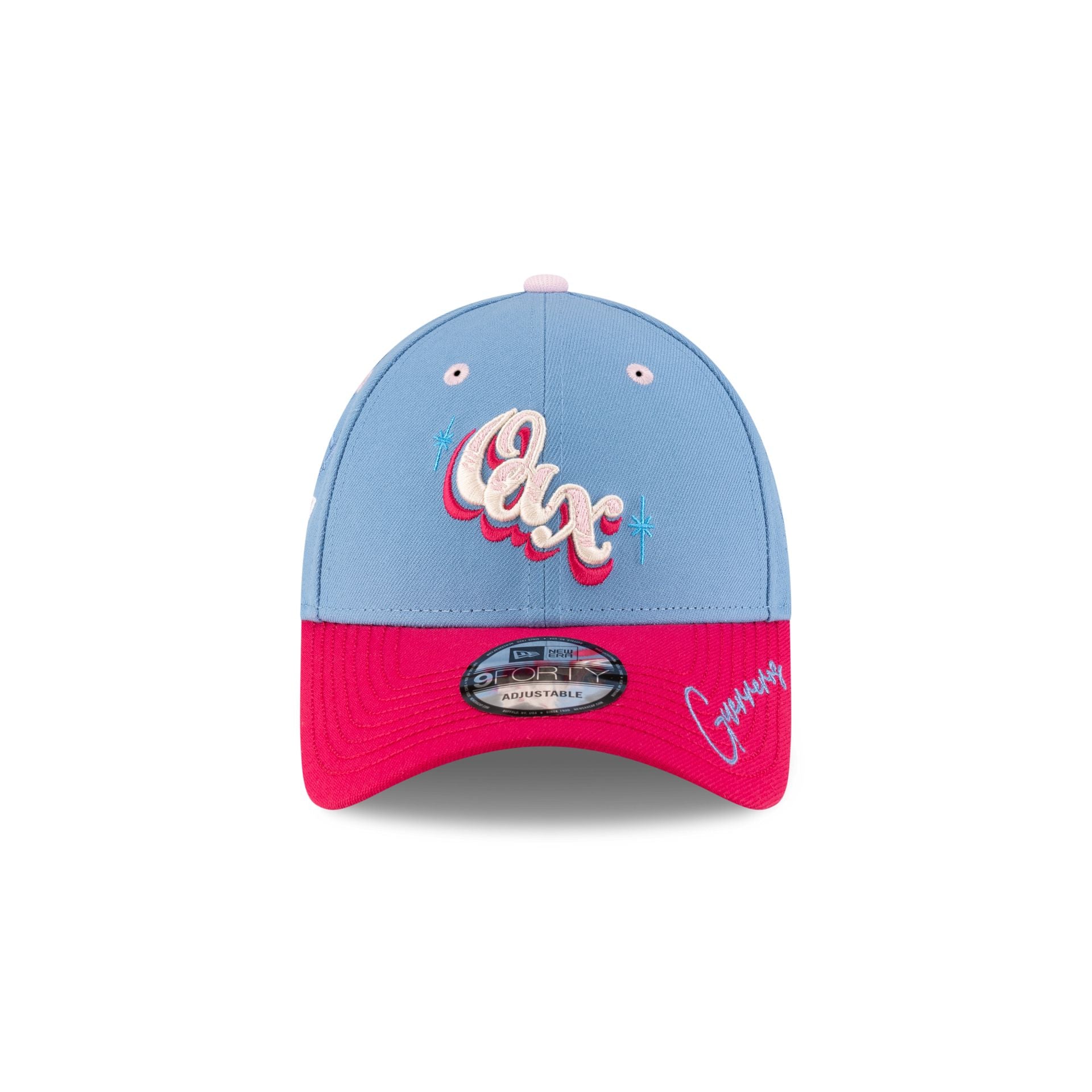 Alternative view of Guerreros De Oaxaca Lmb 100Th Anniversary Alt Blue 9Forty Snapback Hat