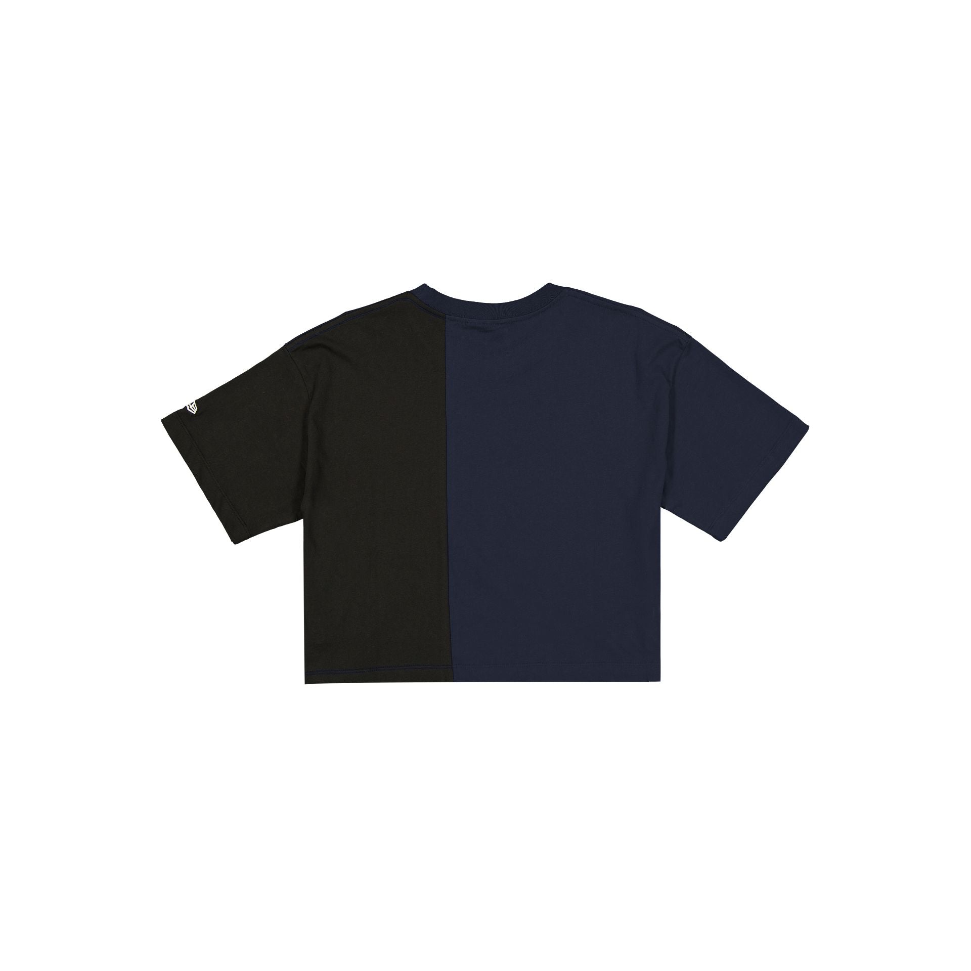 Alternative view of Atlanta Braves Team Split Women's Cropped Short-Sleeve T-Shirt