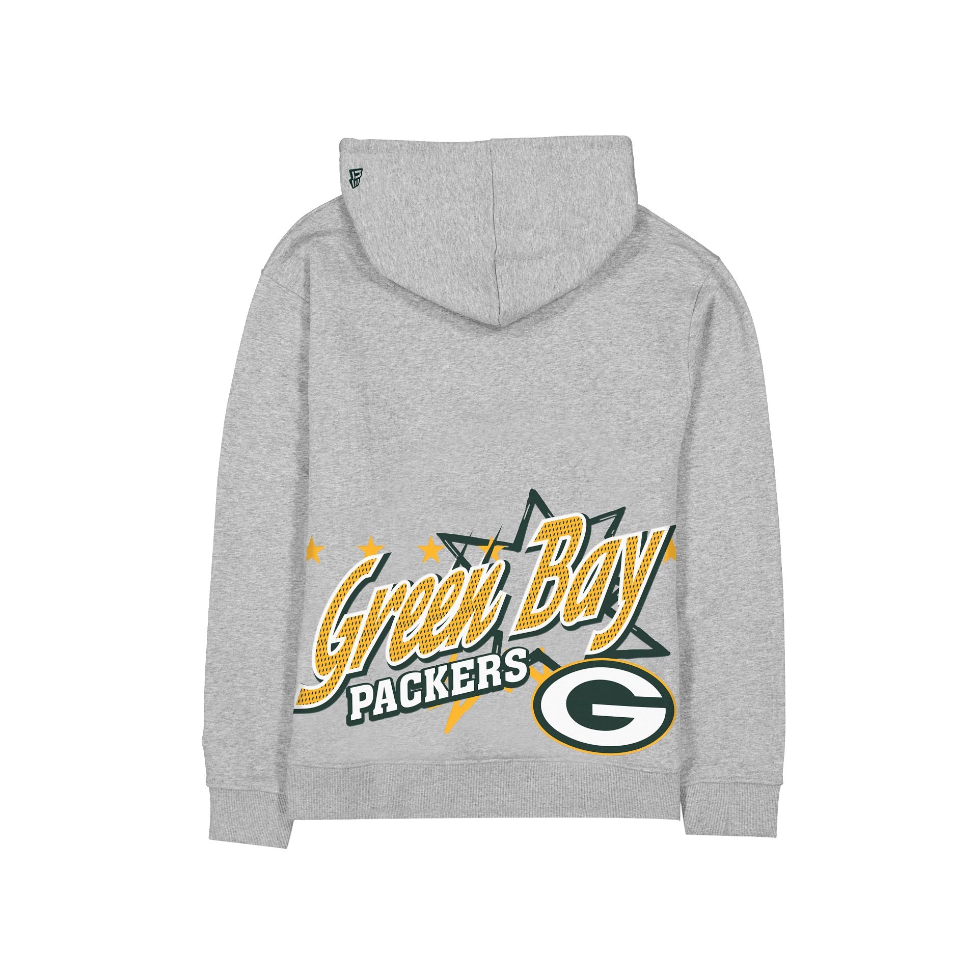 Alternative view of Green Bay Packers Sport Classics Heather Gray Hoodie