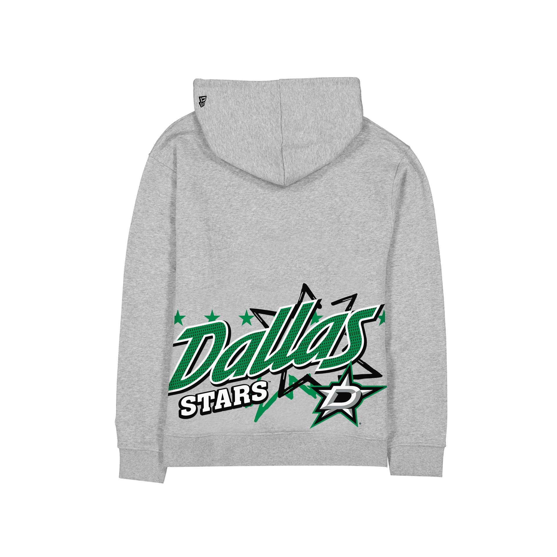 Alternative view of Dallas Stars Sport Classics Heather Gray Hoodie