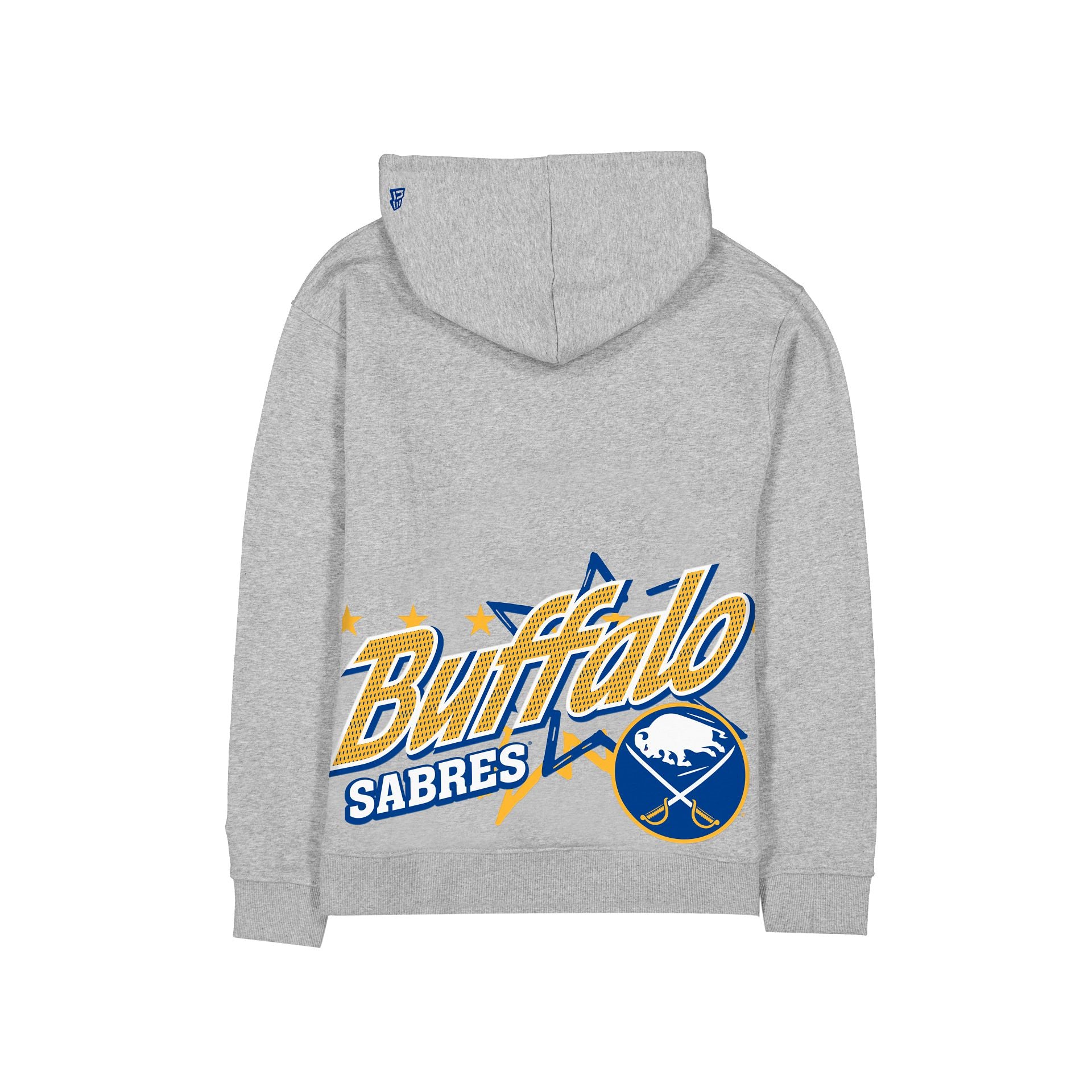 Alternative view of Buffalo Sabres Sport Classics Heather Gray Hoodie
