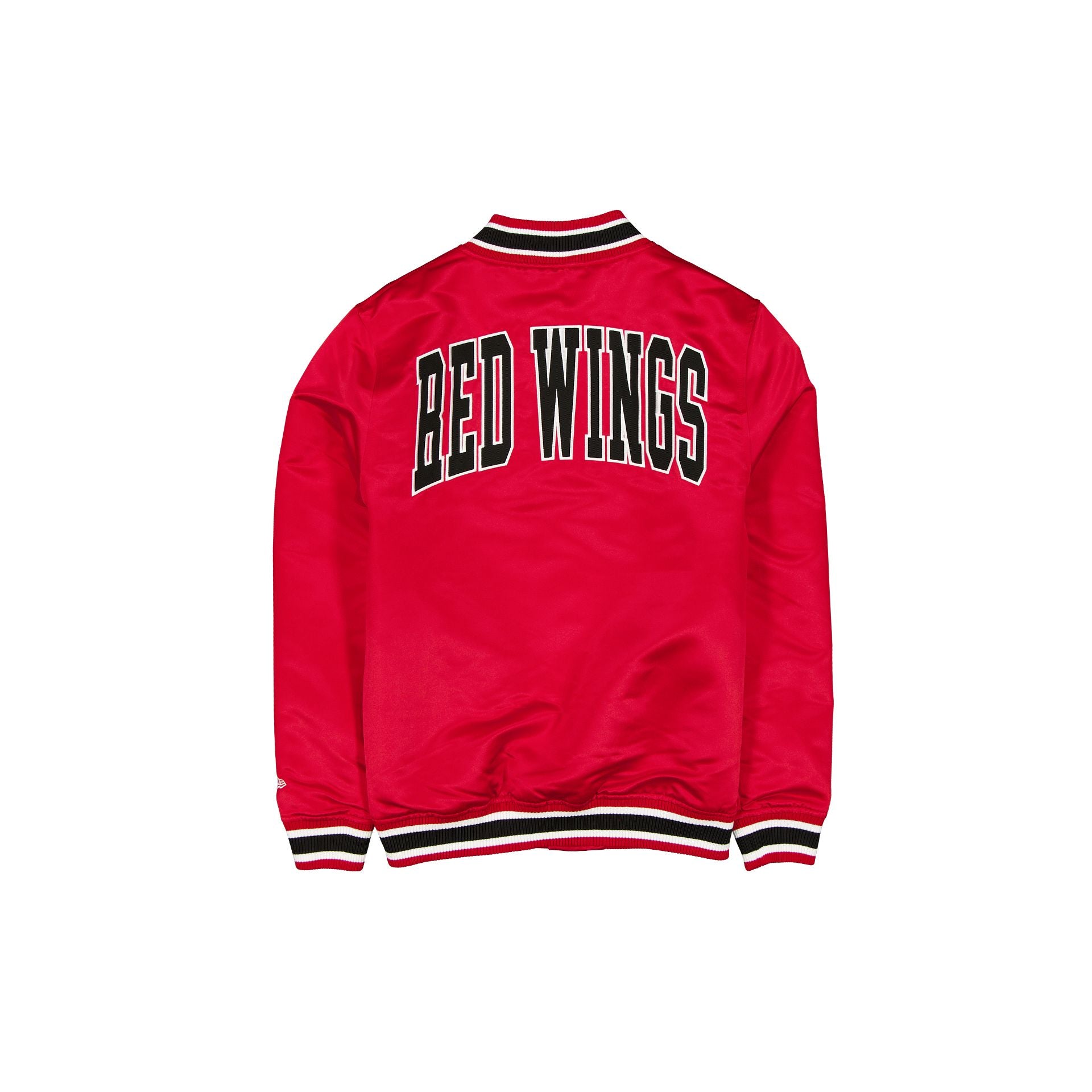 Detroit Red Wings Sport Classics Red Satin Jacket - Image 2