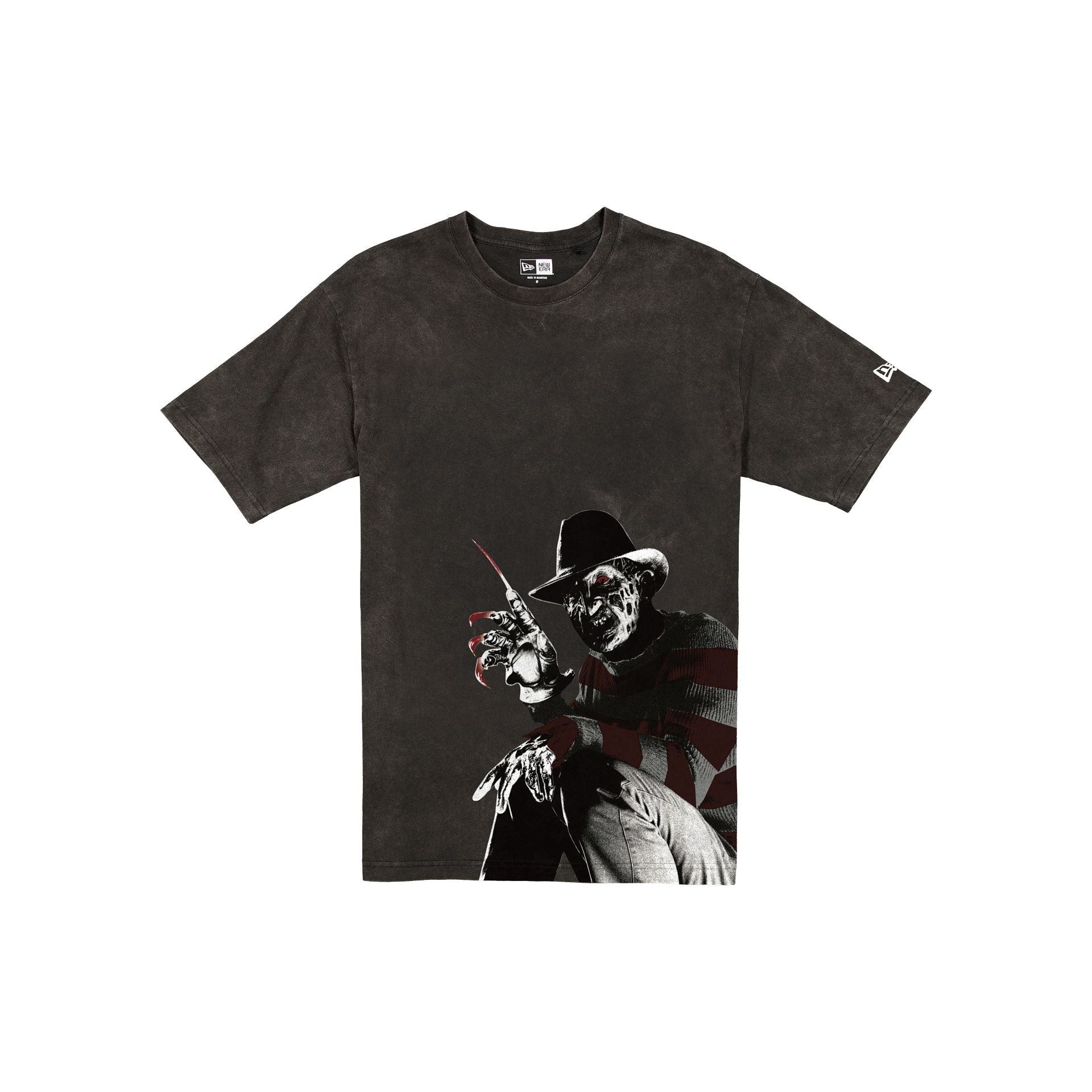 A Nightmare On Elm Street Washed Black T-Shirt