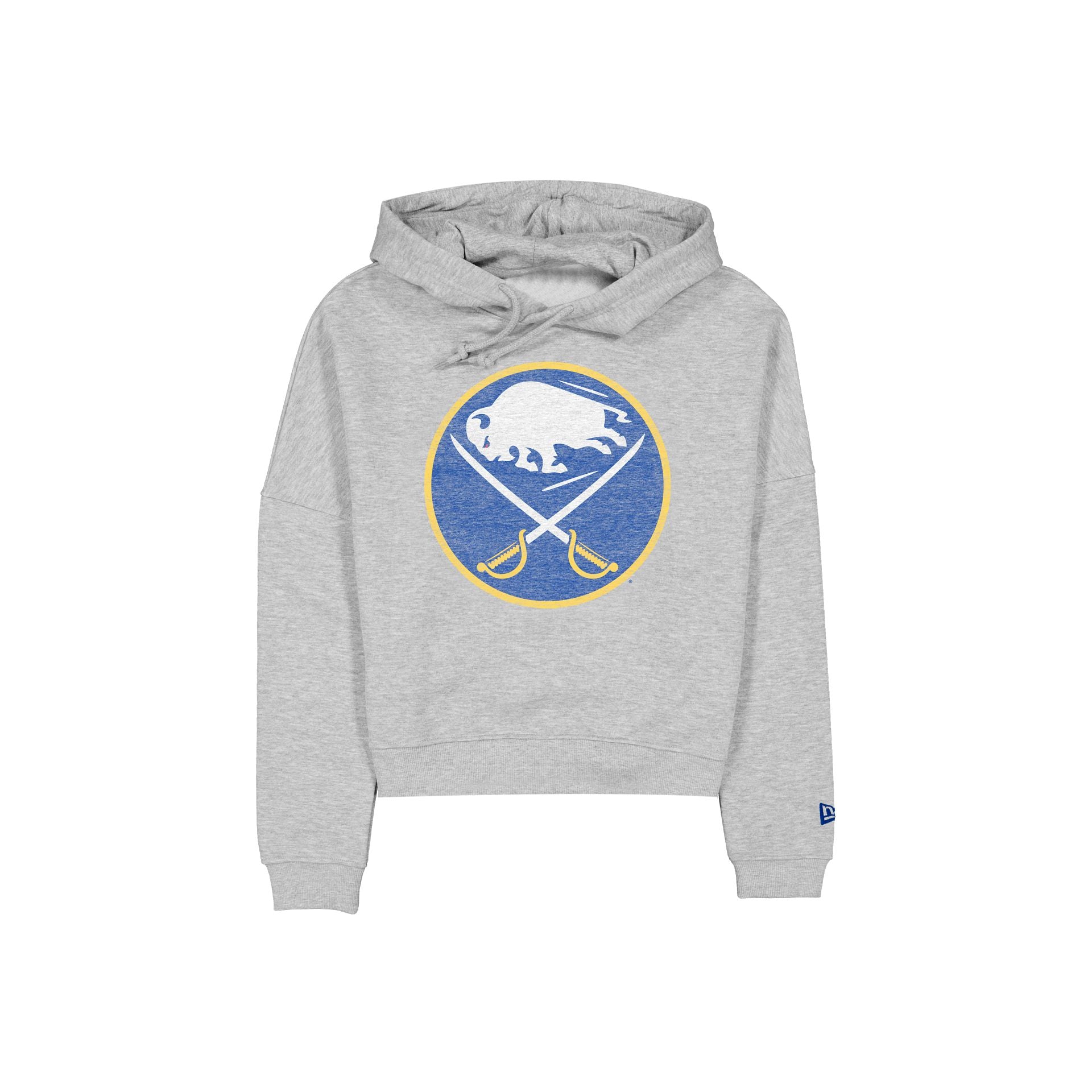 Buffalo Sabres Wash Logo Gray Women's Hoodie