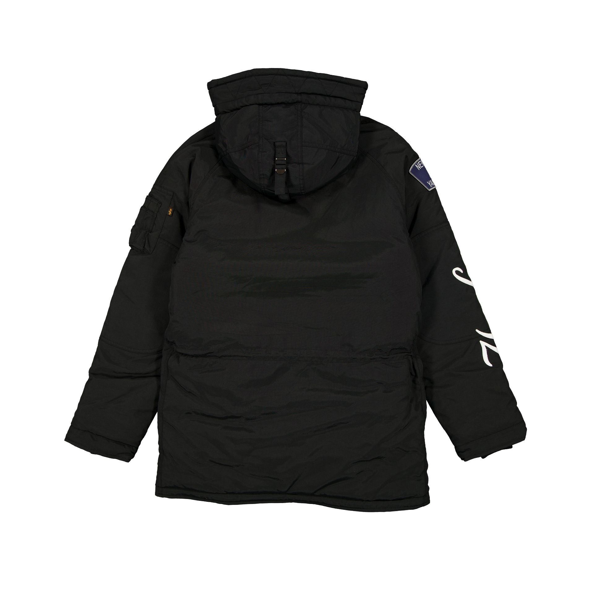 Alternative view of Alpha Industries X New York Yankees Black N-3B Parka Jacket